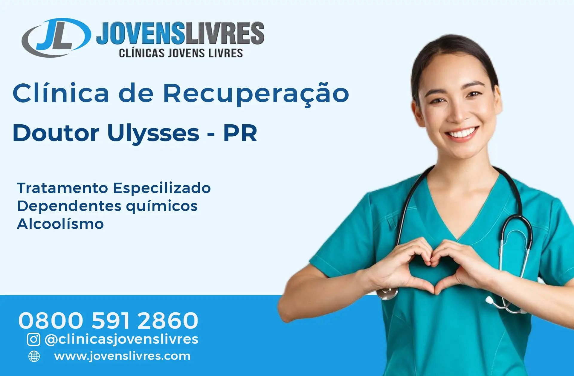 Clínica de Recuperação em Doutor Ulysses - PR