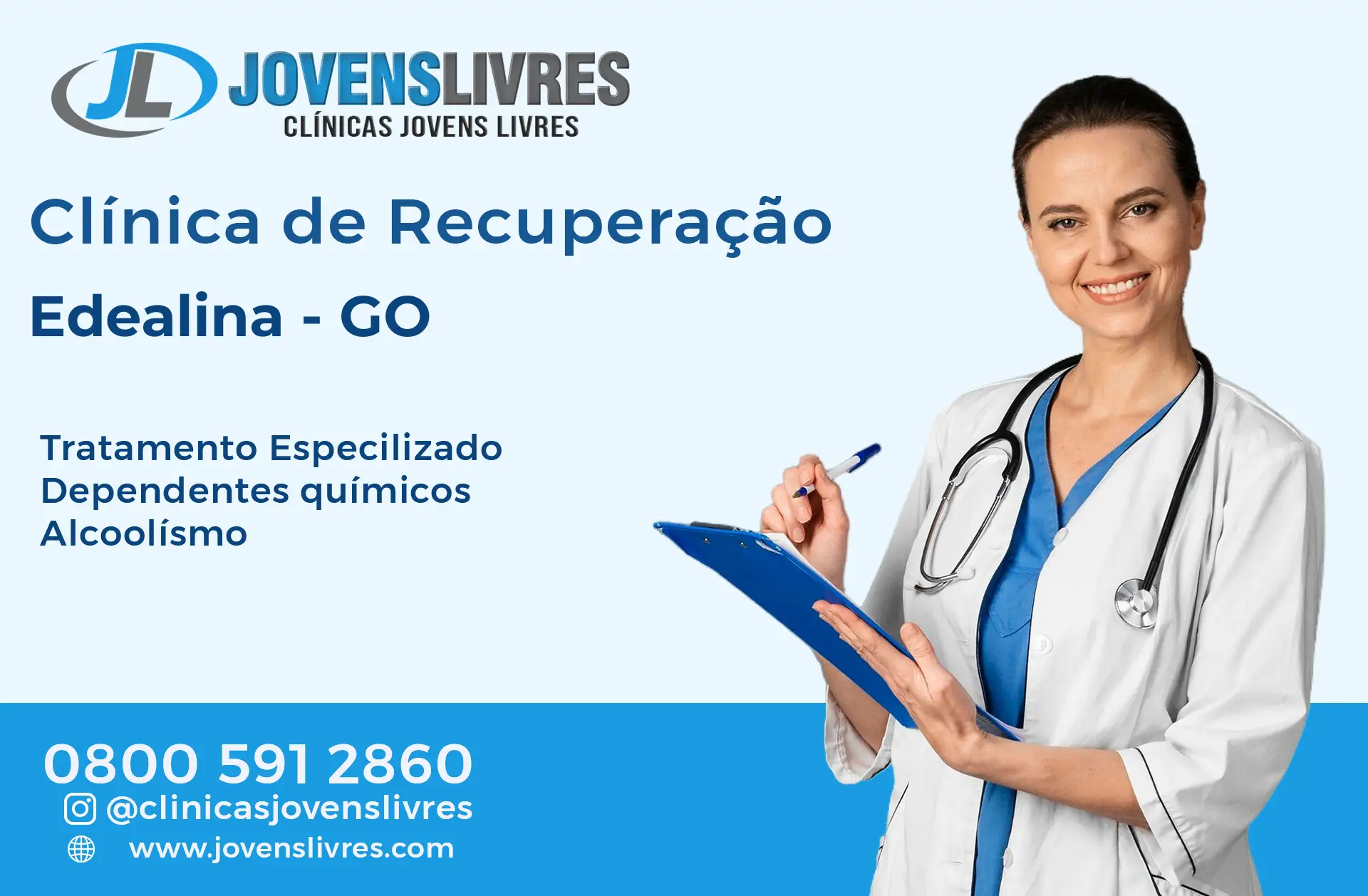 Clínica de Recuperação em Edealina - GO