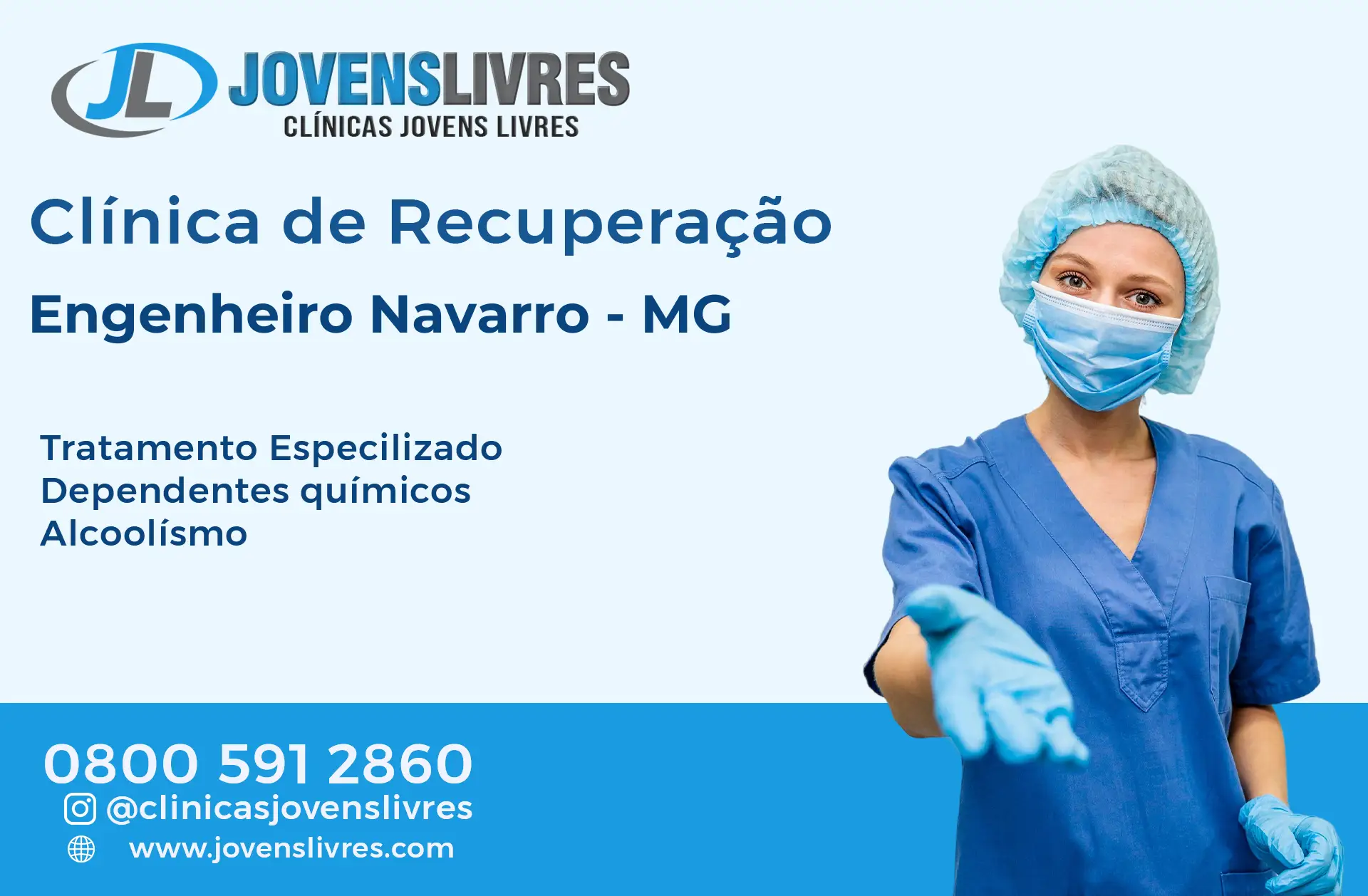 Clínica de Recuperação em Engenheiro Navarro - MG