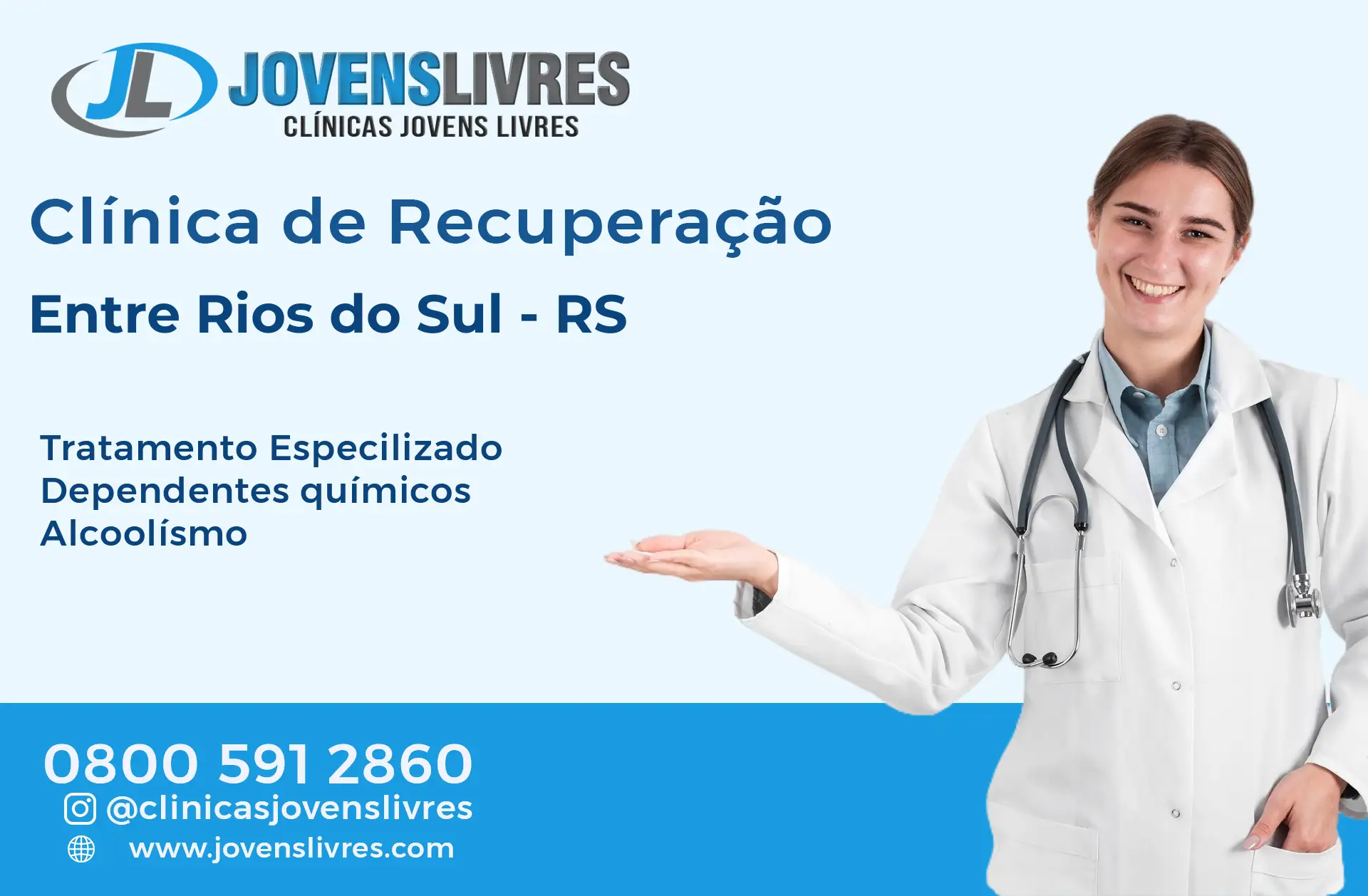 Clínica de Recuperação em Entre Rios do Sul - RS