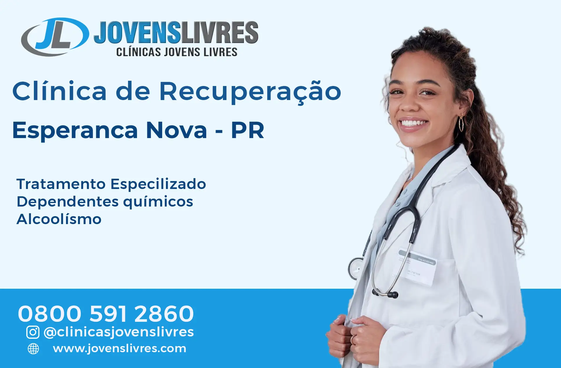 Clínica de Recuperação em Esperança Nova - PR