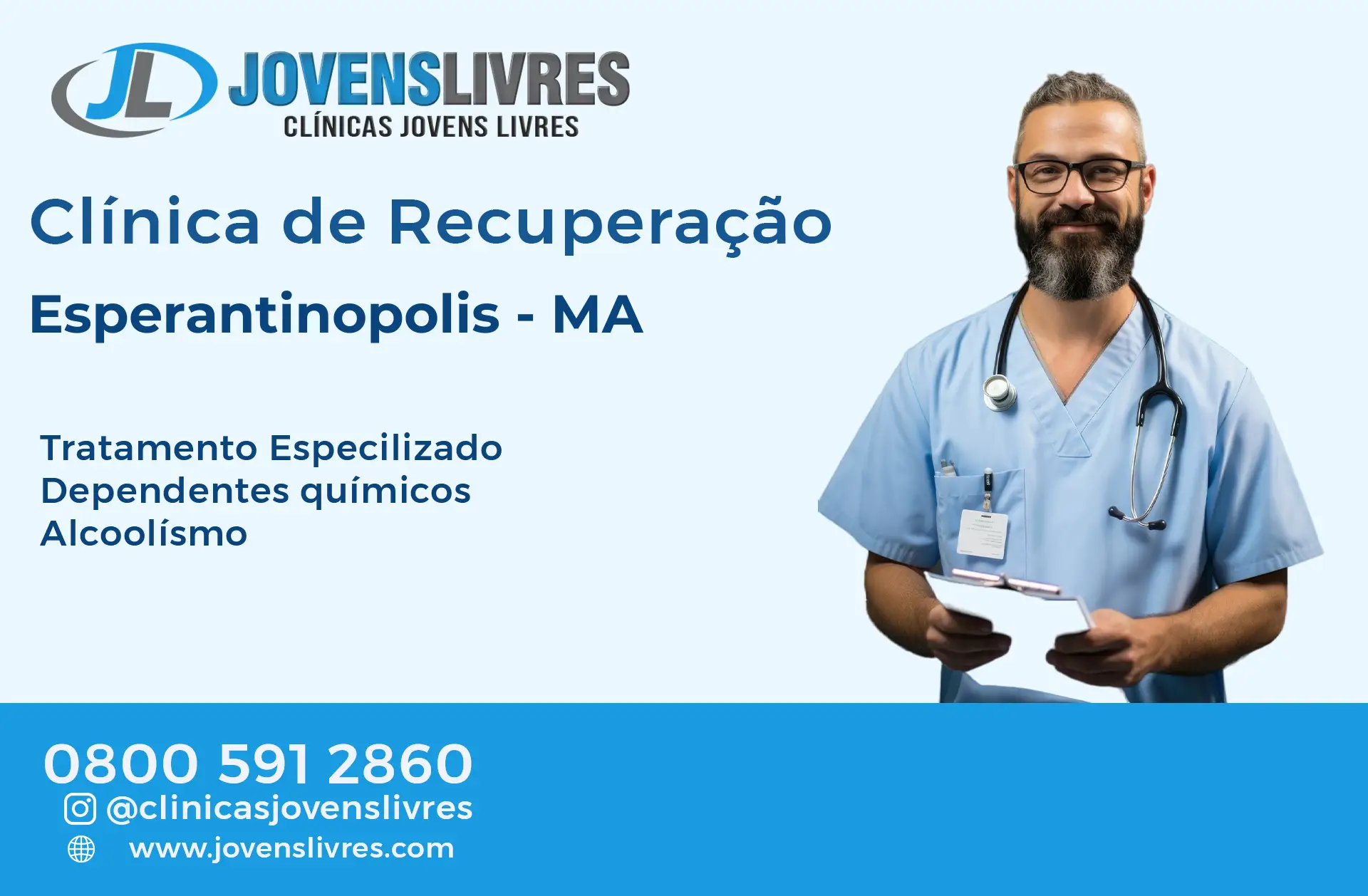 Clínica de Recuperação em Esperantinópolis - MA