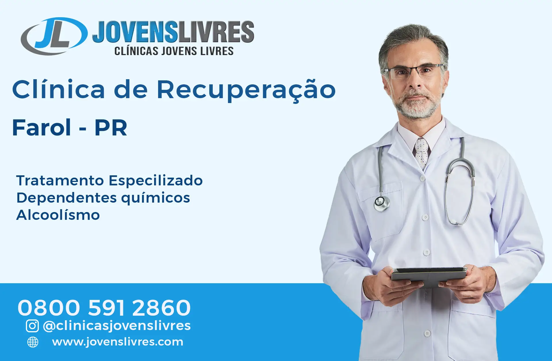 Clínica de Recuperação em Farol - PR