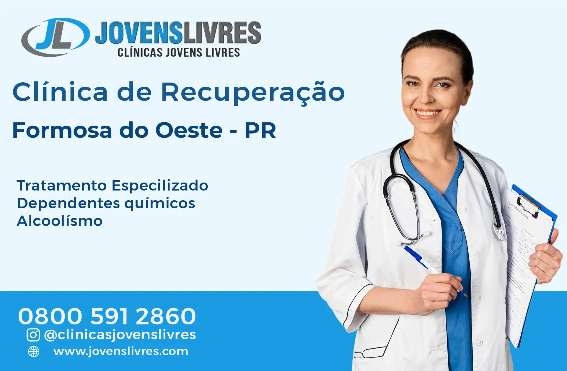 Clínica de Recuperação em Formosa do Oeste - PR