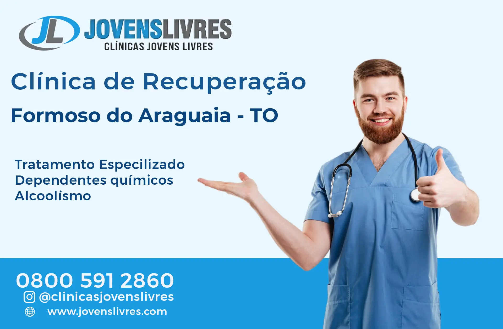 Clínica de Recuperação em Formoso do Araguaia - TO