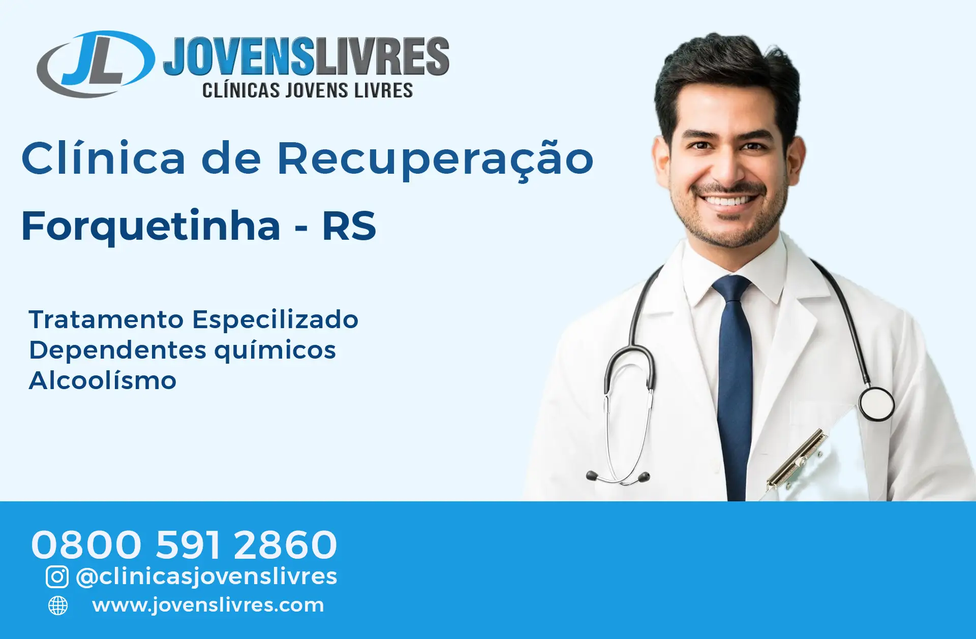 Clínica de Recuperação em Forquetinha - RS