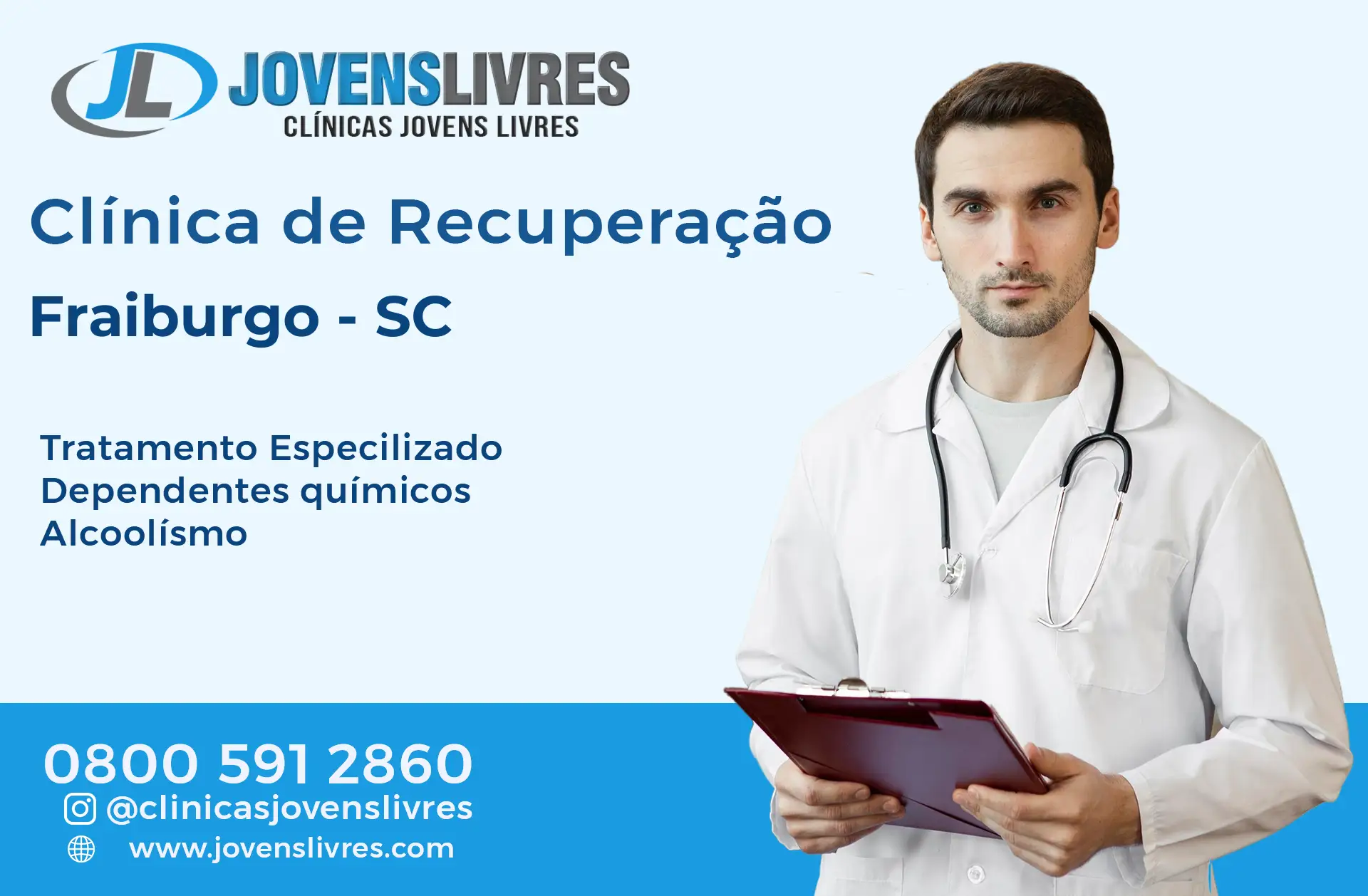 Clínica de Recuperação em Fraiburgo - SC