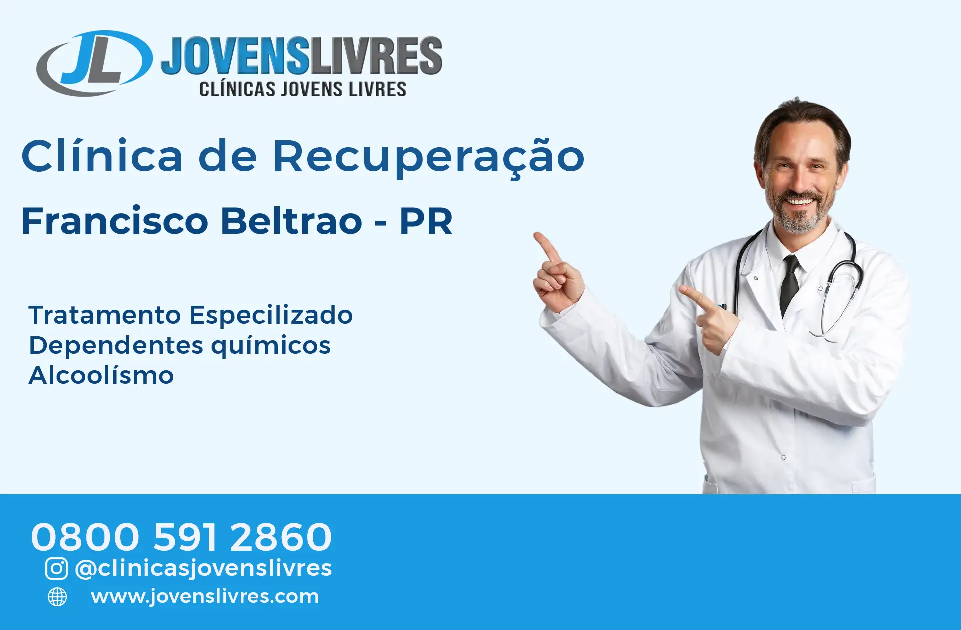 Clínica de Recuperação em Francisco Beltrão - PR