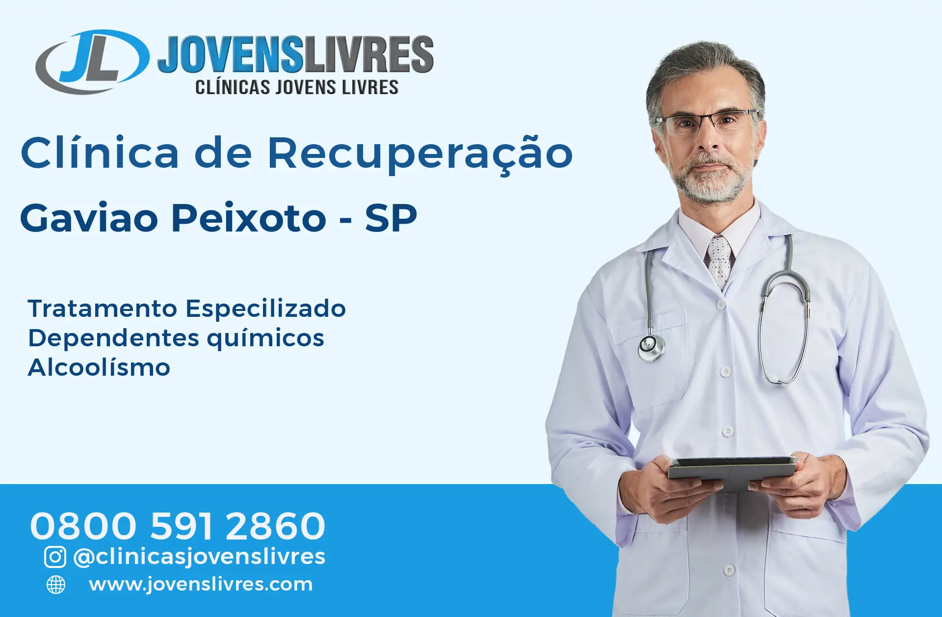 Clínica de Recuperação em Gavião Peixoto - SP