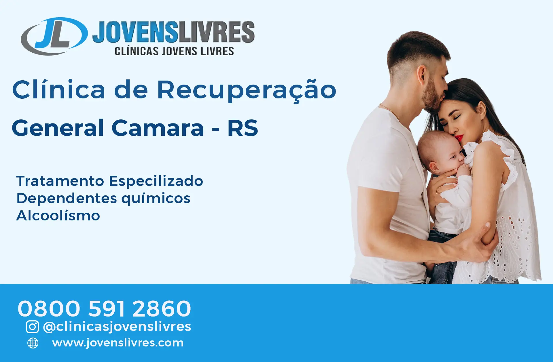 Clínica de Recuperação em General Câmara - RS