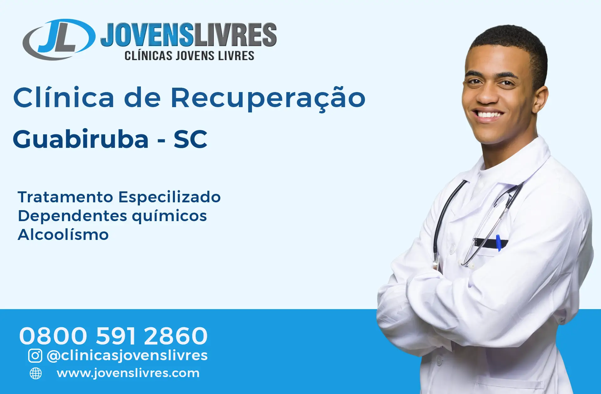 Clínica de Recuperação em Guabiruba - SC