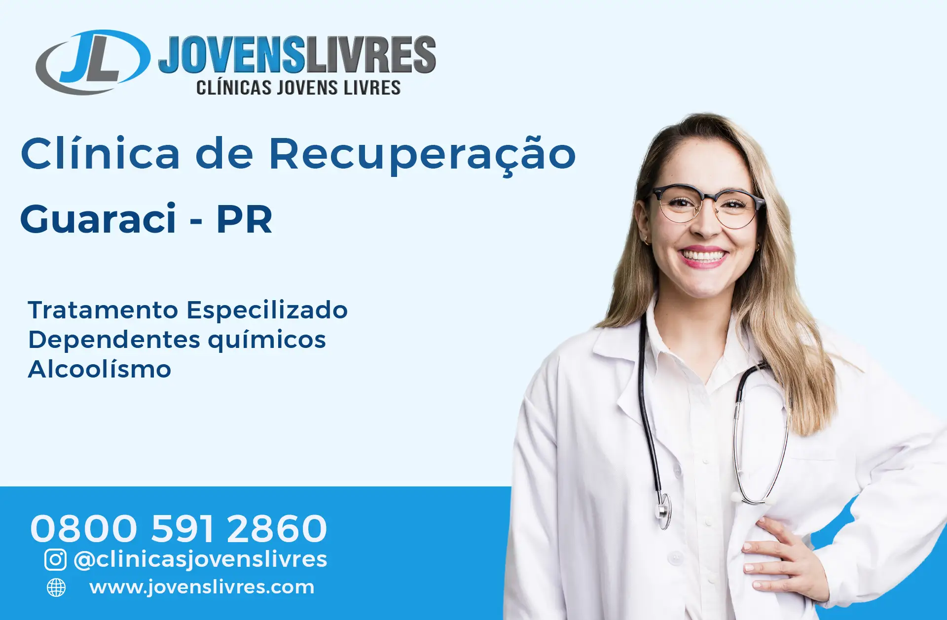 Clínica de Recuperação em Guaraci - PR