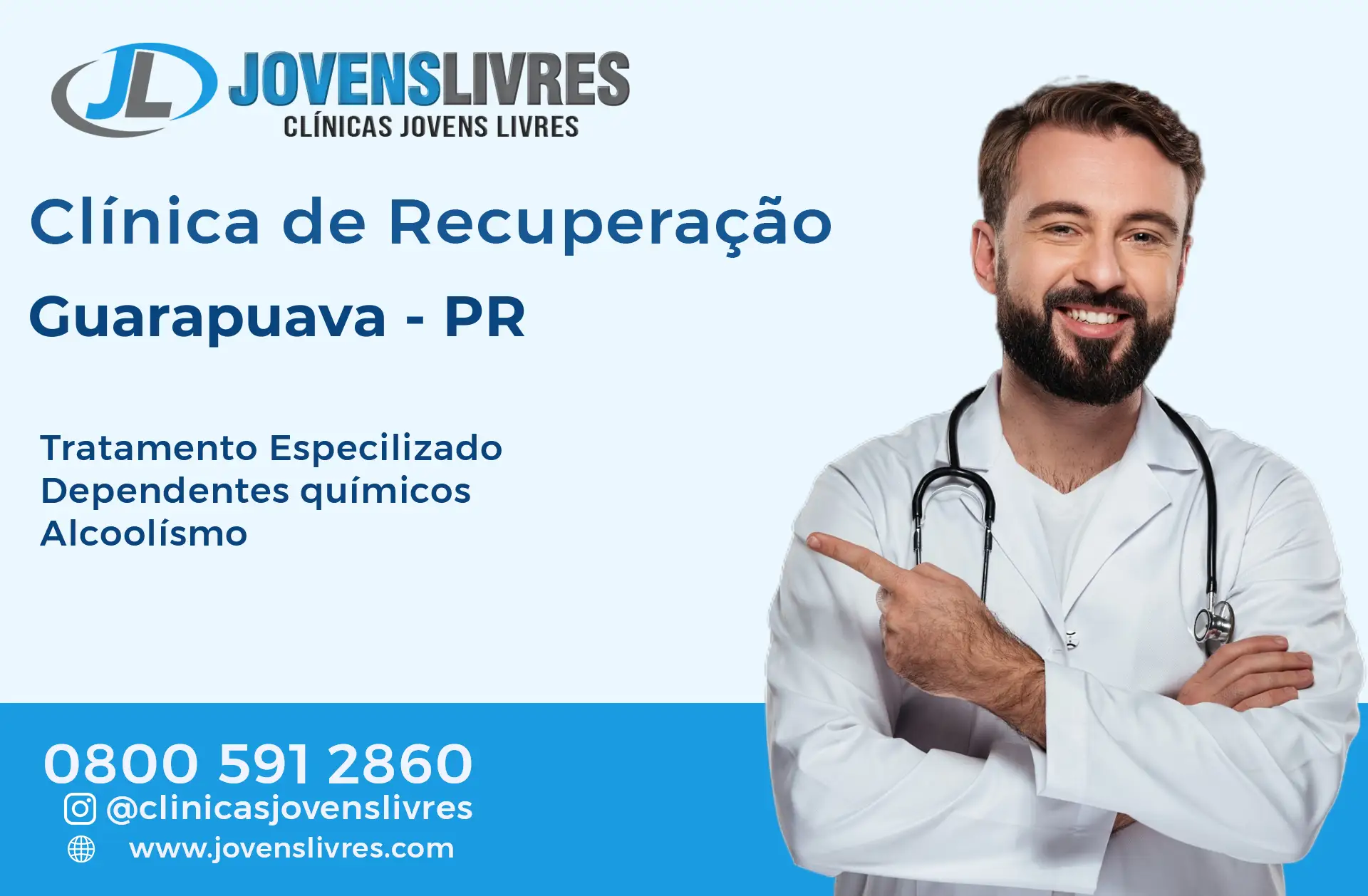 Clínica de Recuperação em Guarapuava - PR