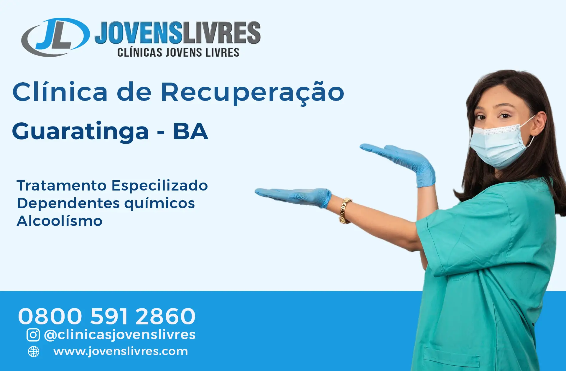 Clínica de Recuperação em Guaratinga - BA