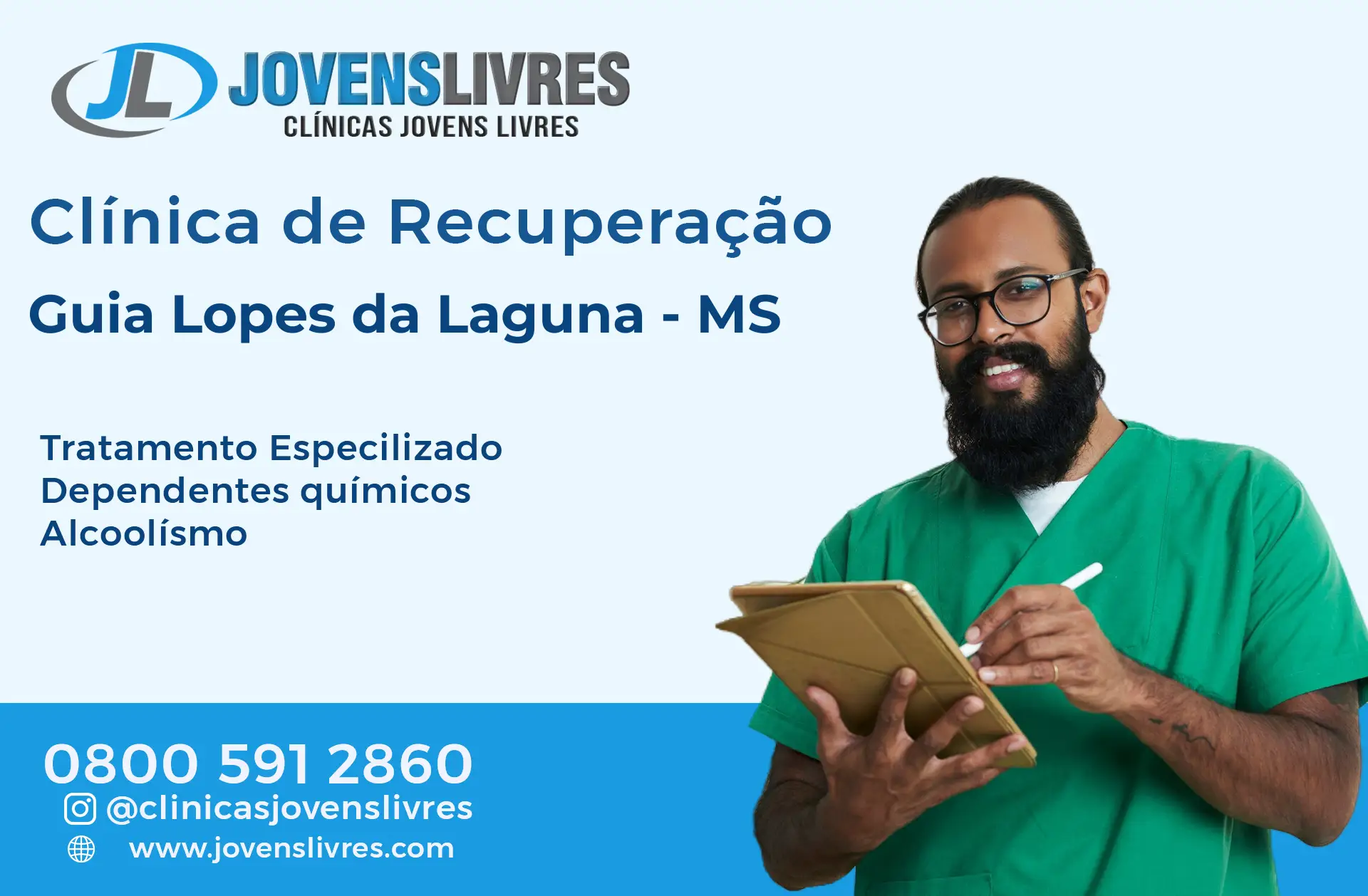 Clínica de Recuperação em Guia Lopes da Laguna - MS