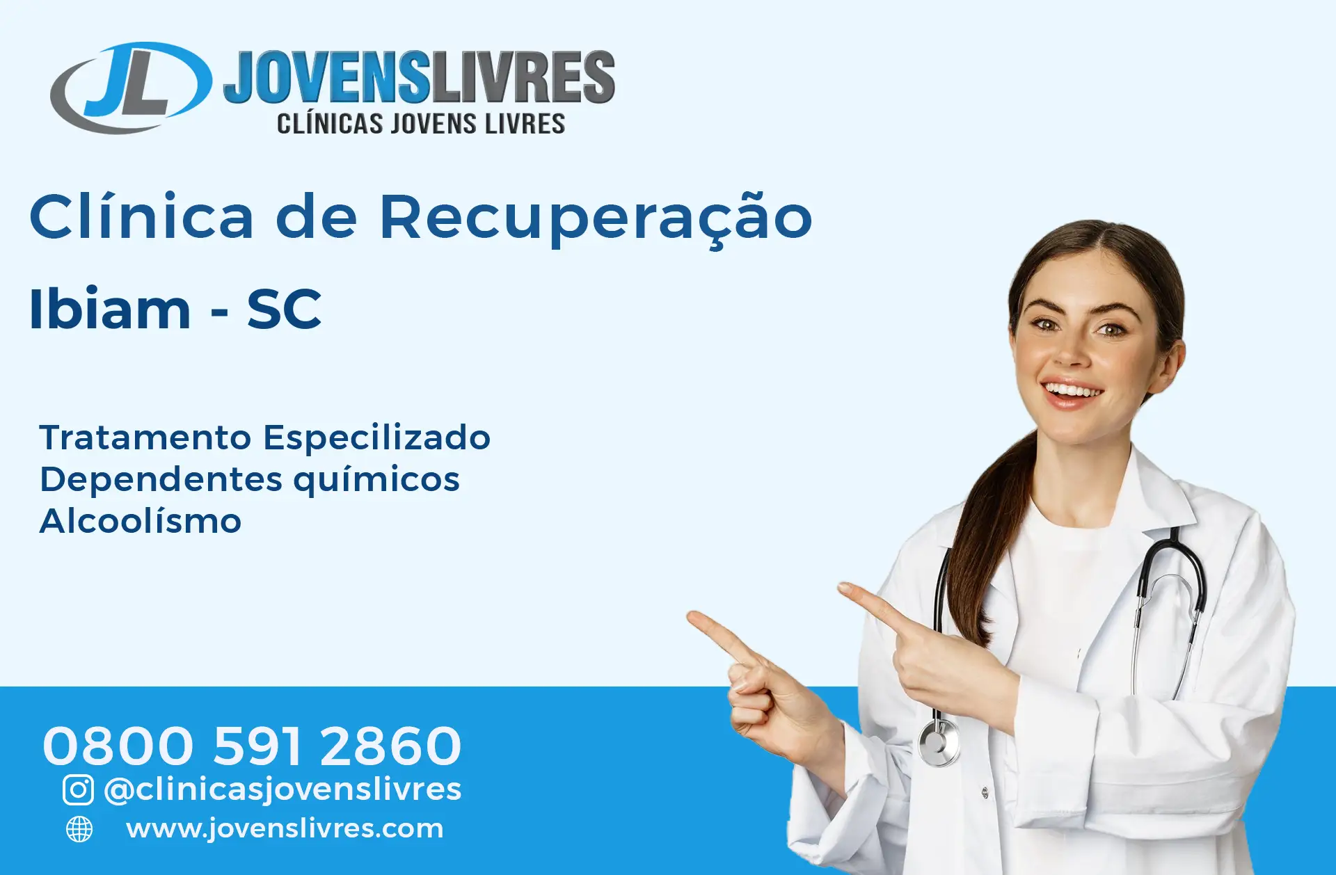 Clínica de Recuperação em Ibiam - SC