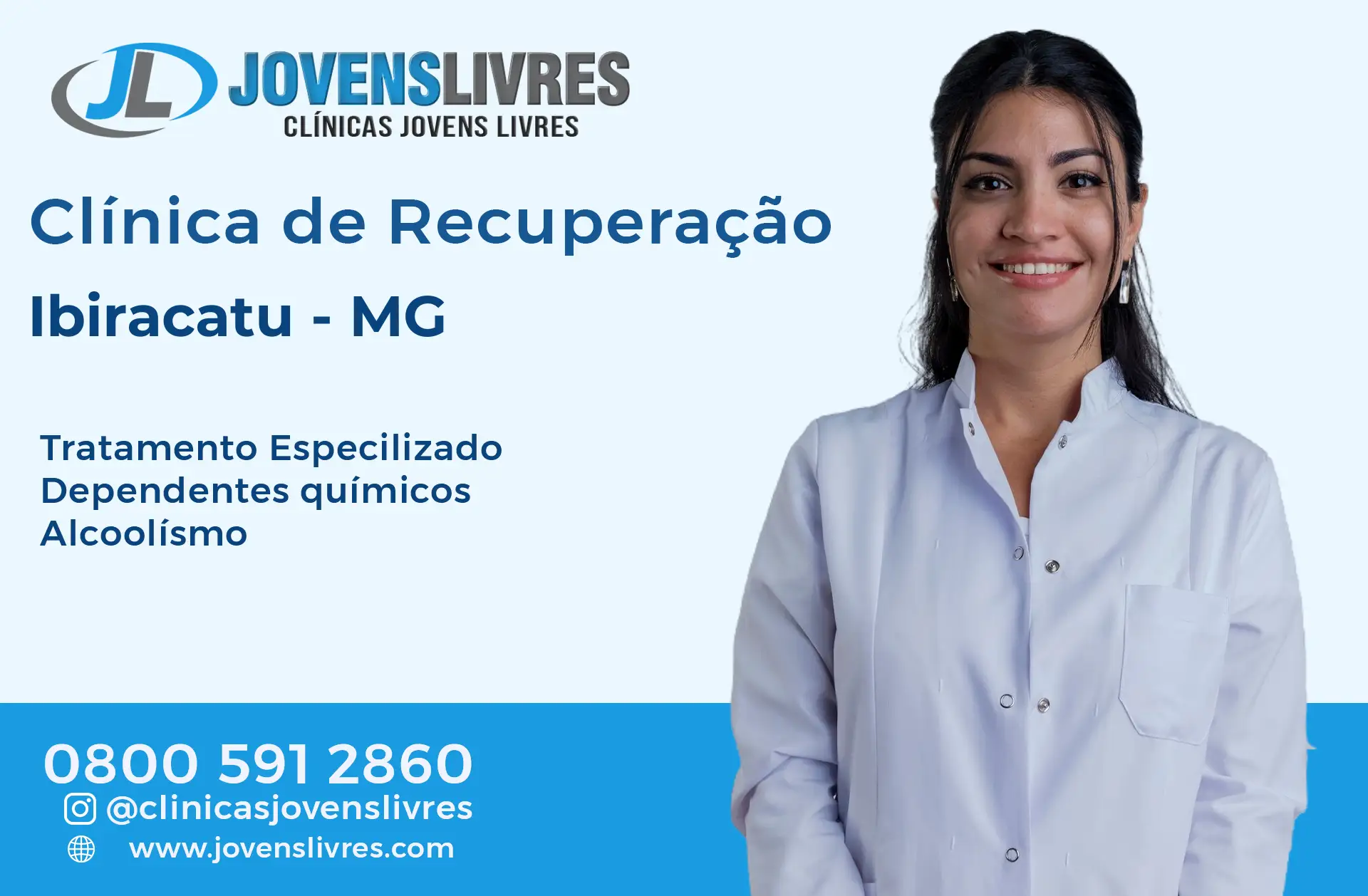 Clínica de Recuperação em Ibiracatu - MG