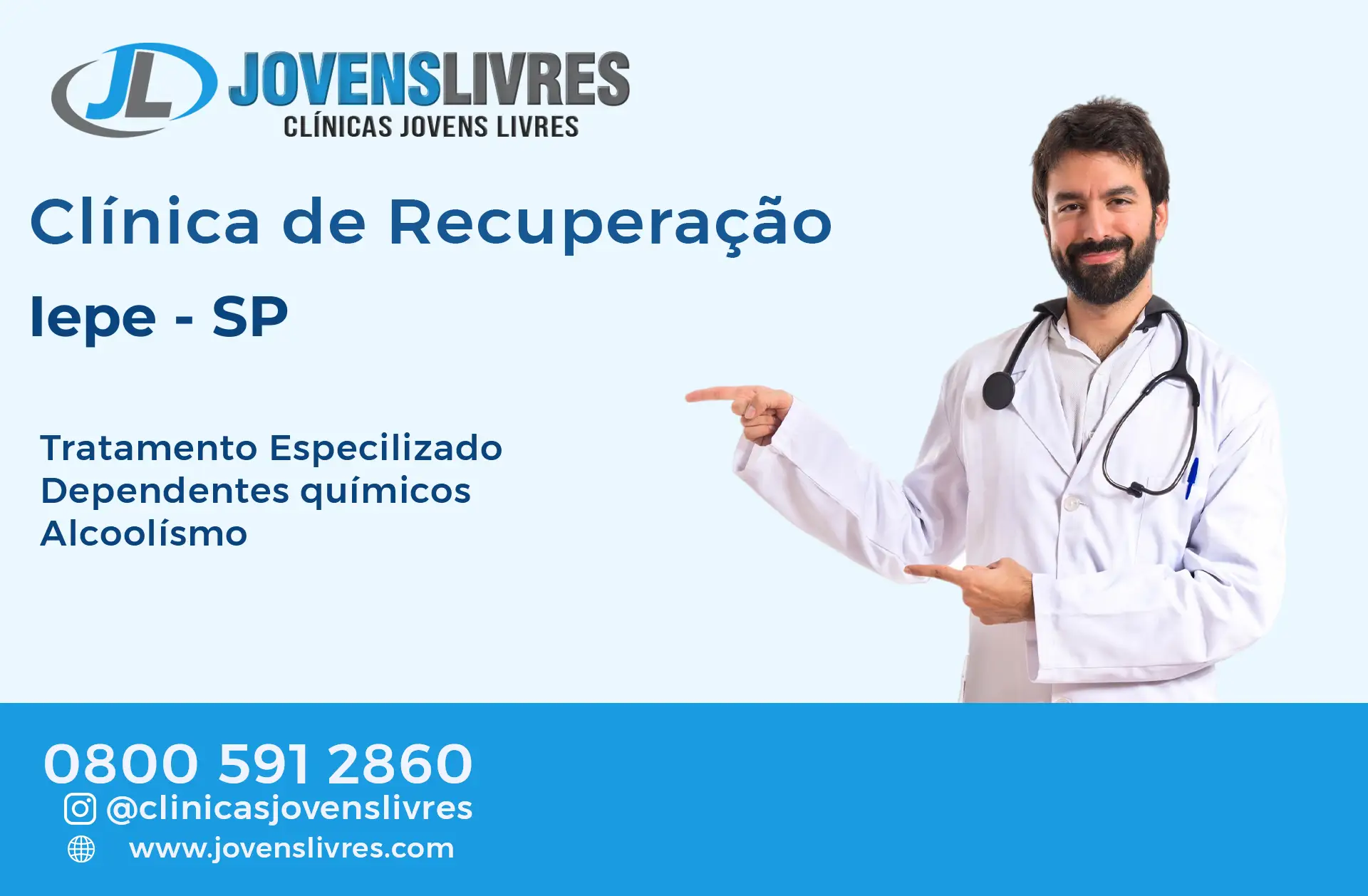 Clínica de Recuperação em Iepê - SP