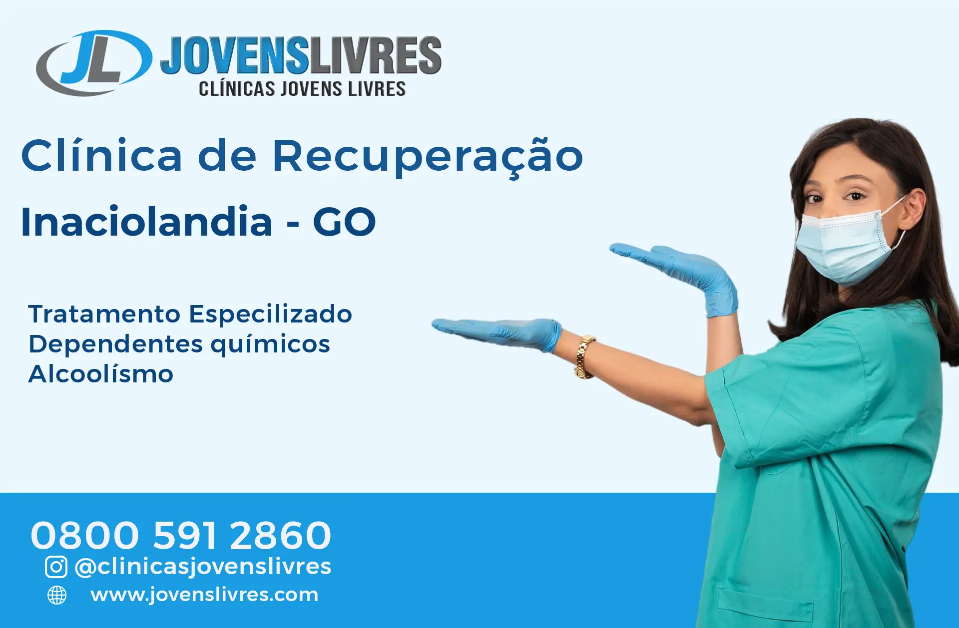 Clínica de Recuperação em Inaciolândia - GO