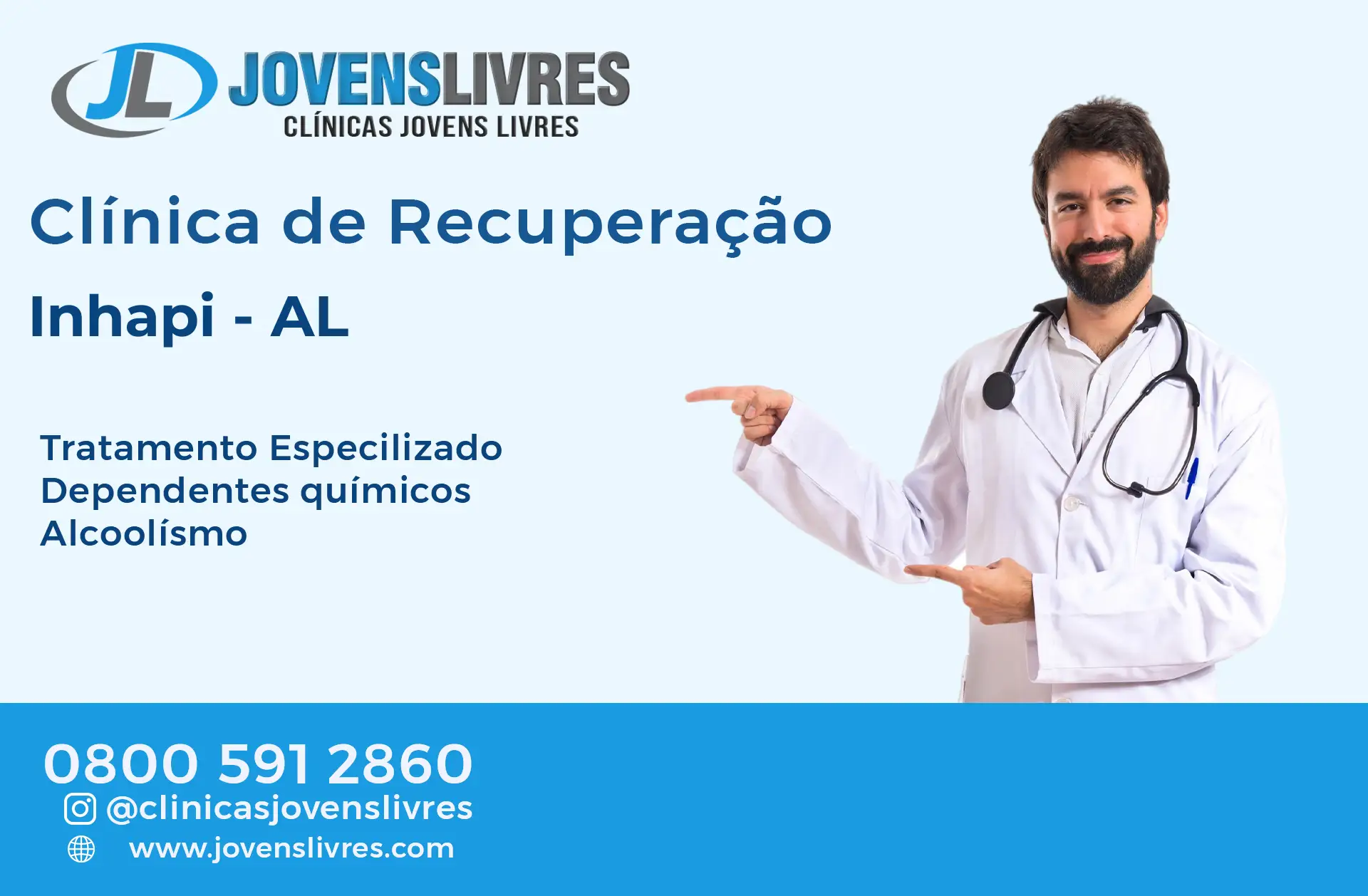 Clínica de Recuperação em Inhapi - AL