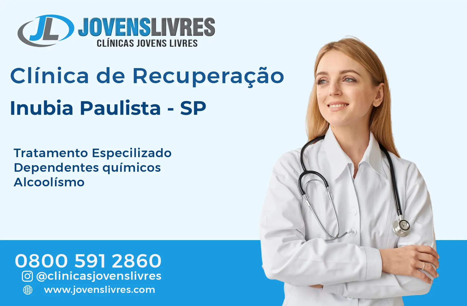 Clínica de Recuperação em Inúbia Paulista - SP