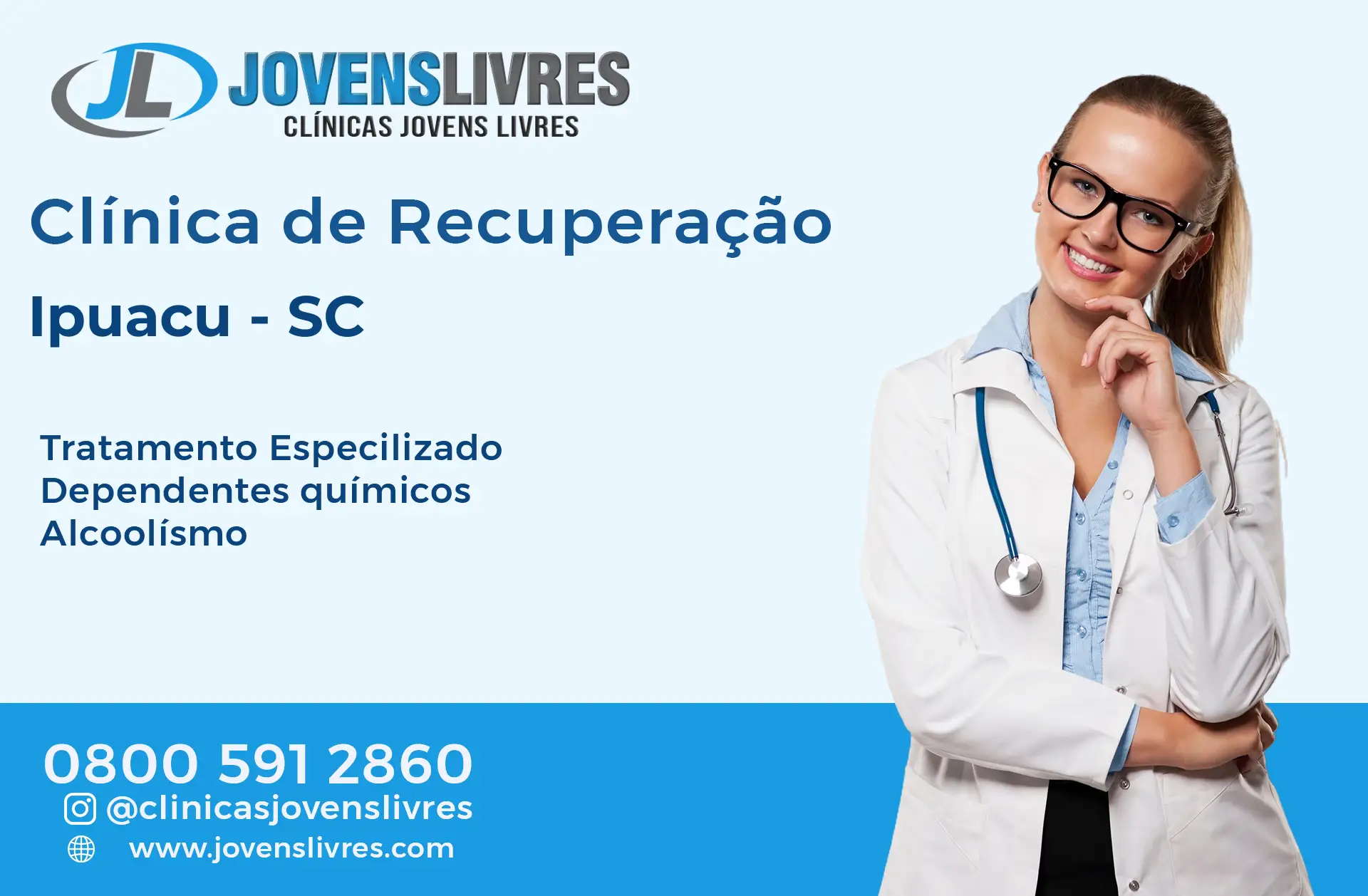 Clínica de Recuperação em Ipuaçu - SC