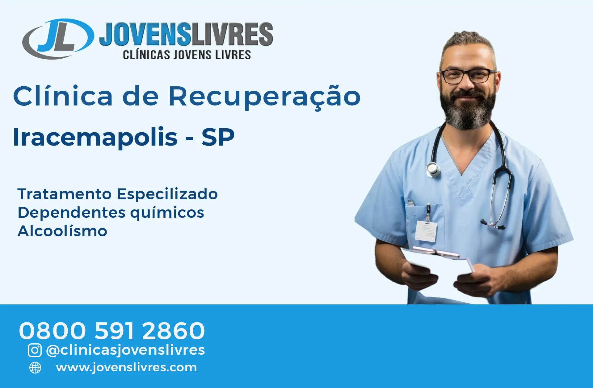 Clínica de Recuperação em Iracemápolis - SP