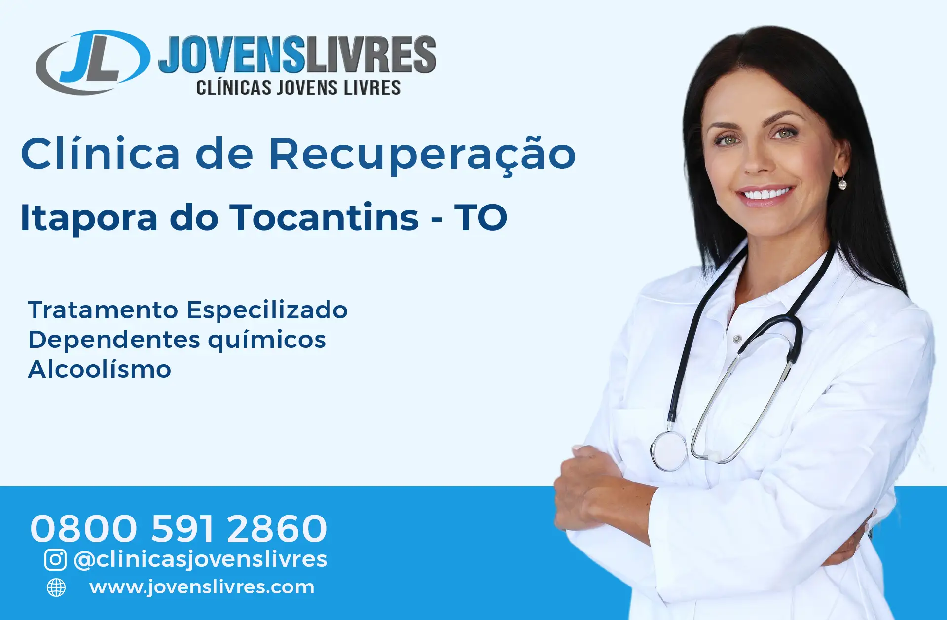 Clínica de Recuperação em Itaporã do Tocantins - TO