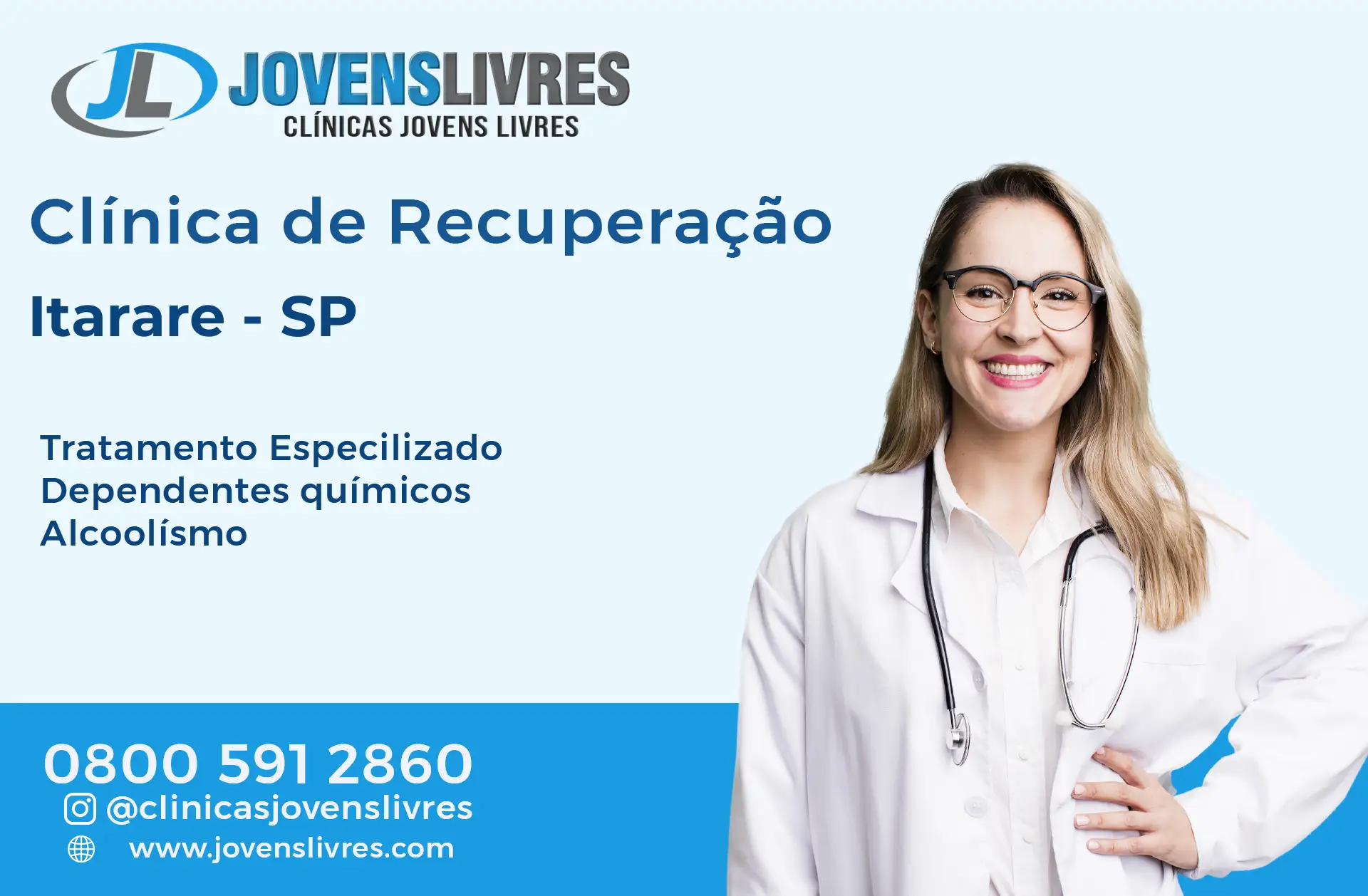 Clínica de Recuperação em Itararé - SP