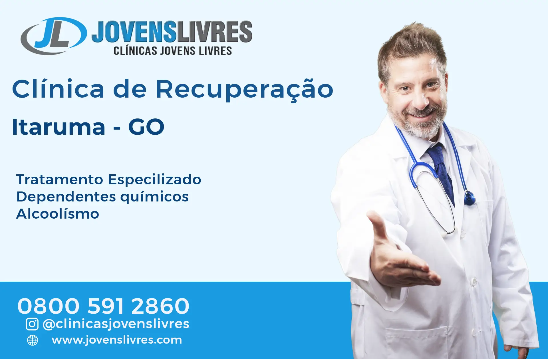 Clínica de Recuperação em Itarumã - GO