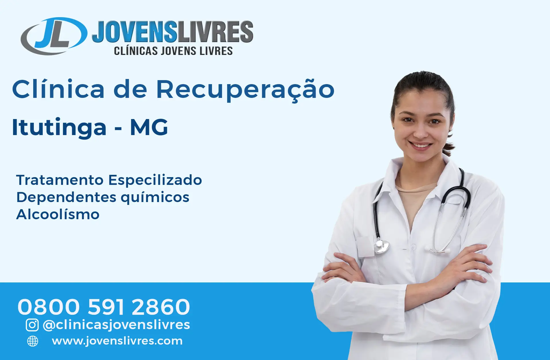 Clínica de Recuperação em Itutinga - MG