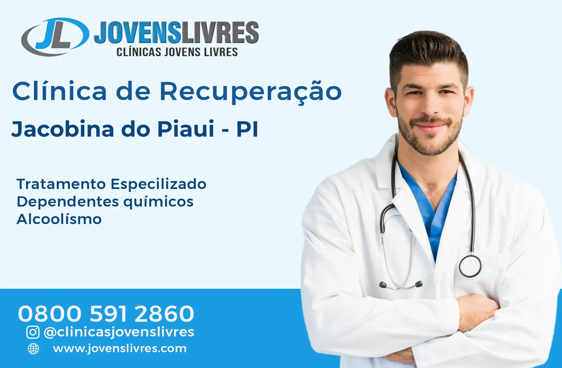 Clínica de Recuperação em Jacobina do Piauí - PI