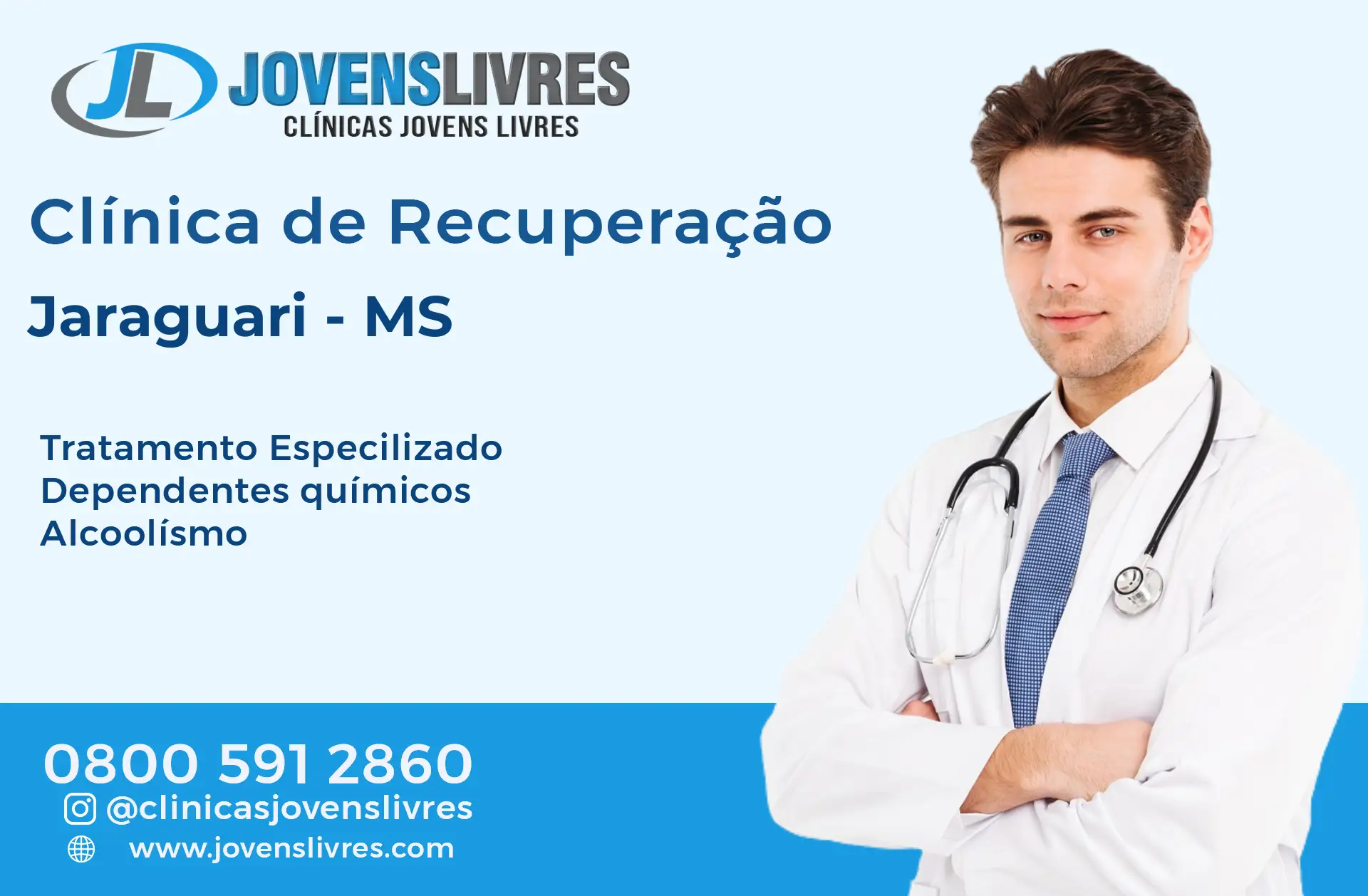 Clínica de Recuperação em Jaraguari - MS