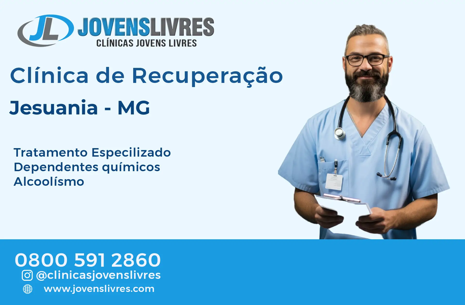 Clínica de Recuperação em Jesuânia - MG