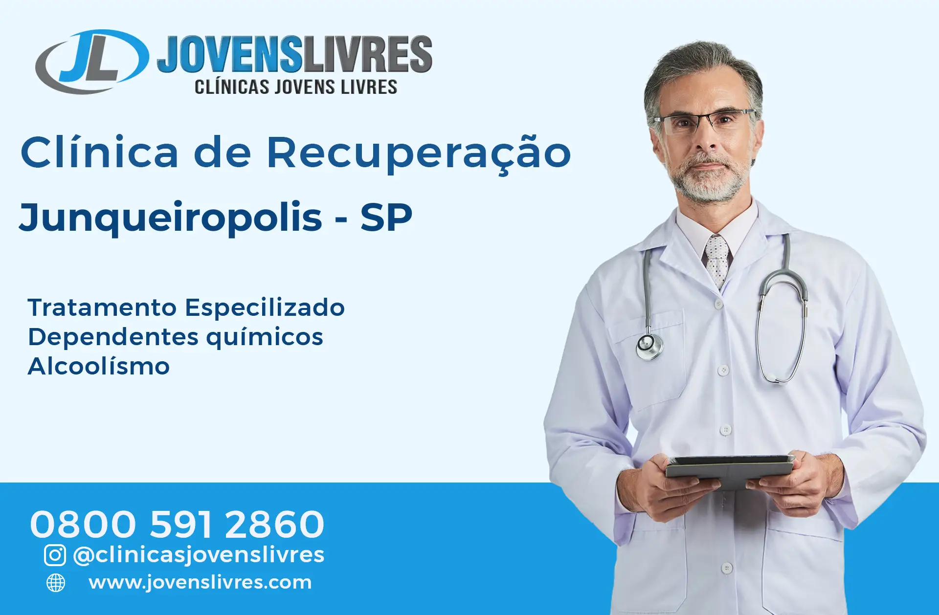 Clínica de Recuperação em Junqueirópolis - SP