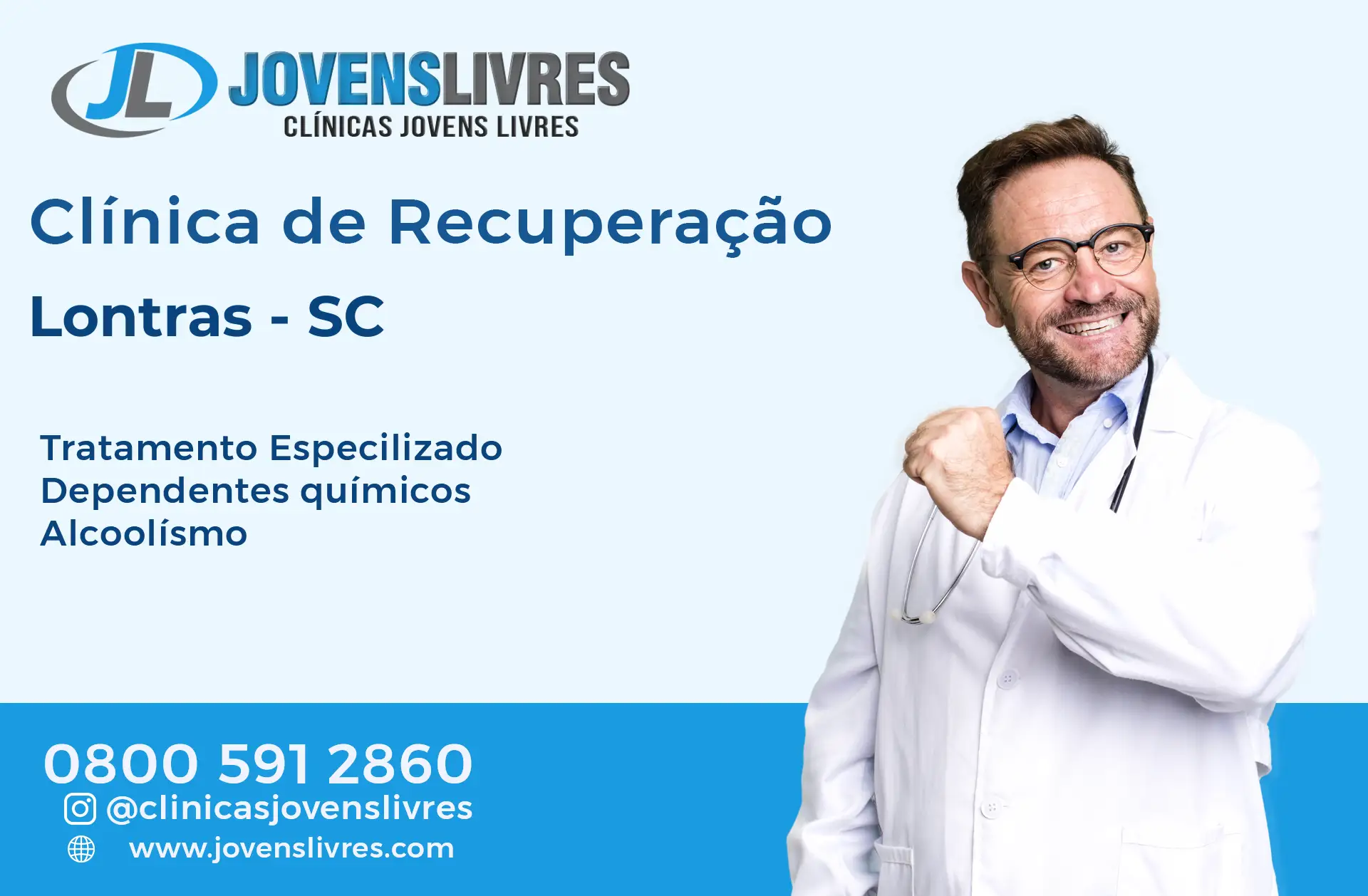 Clínica de Recuperação em Lontras - SC