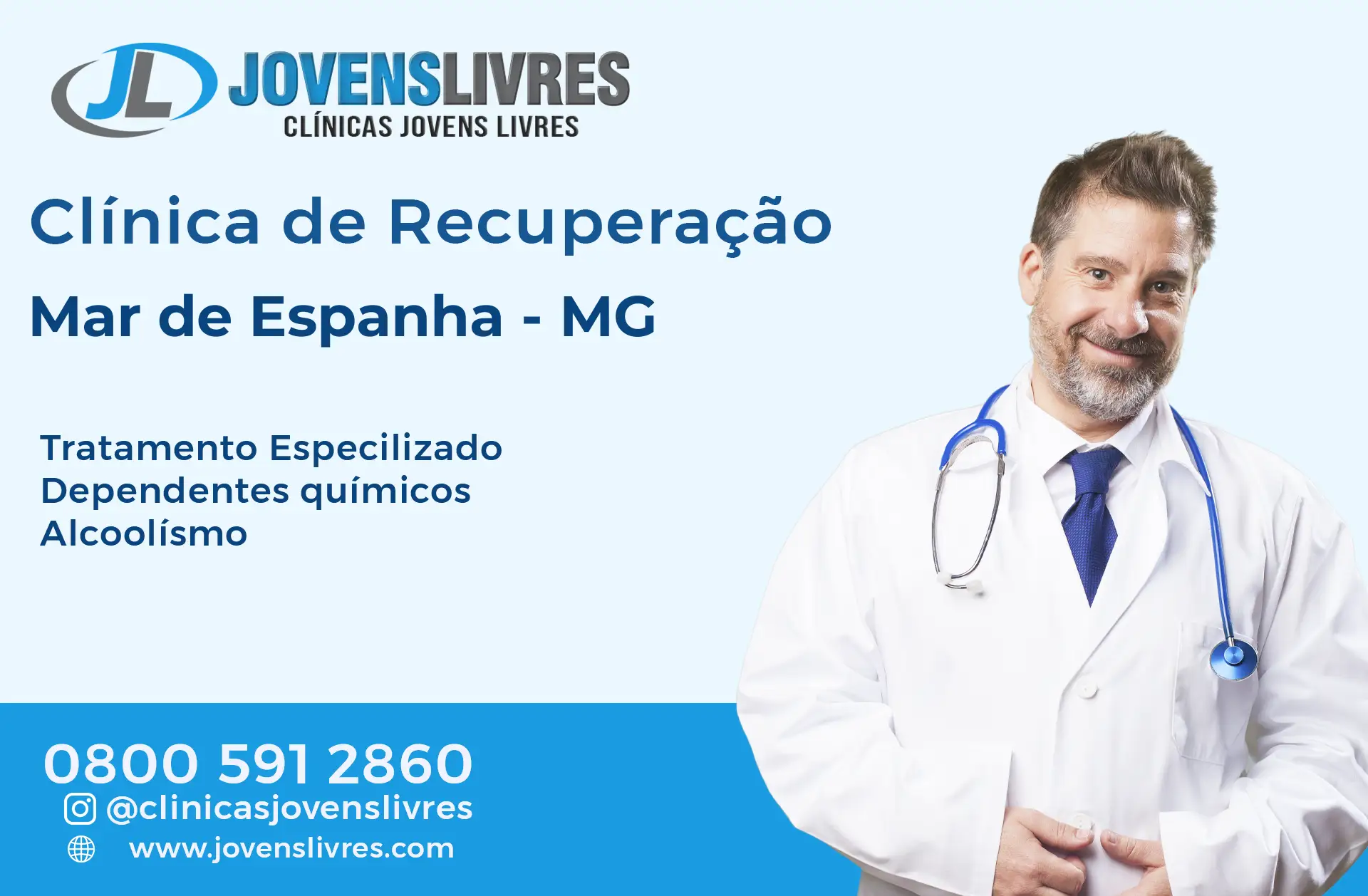 Clínica de Recuperação em Mar de Espanha - MG