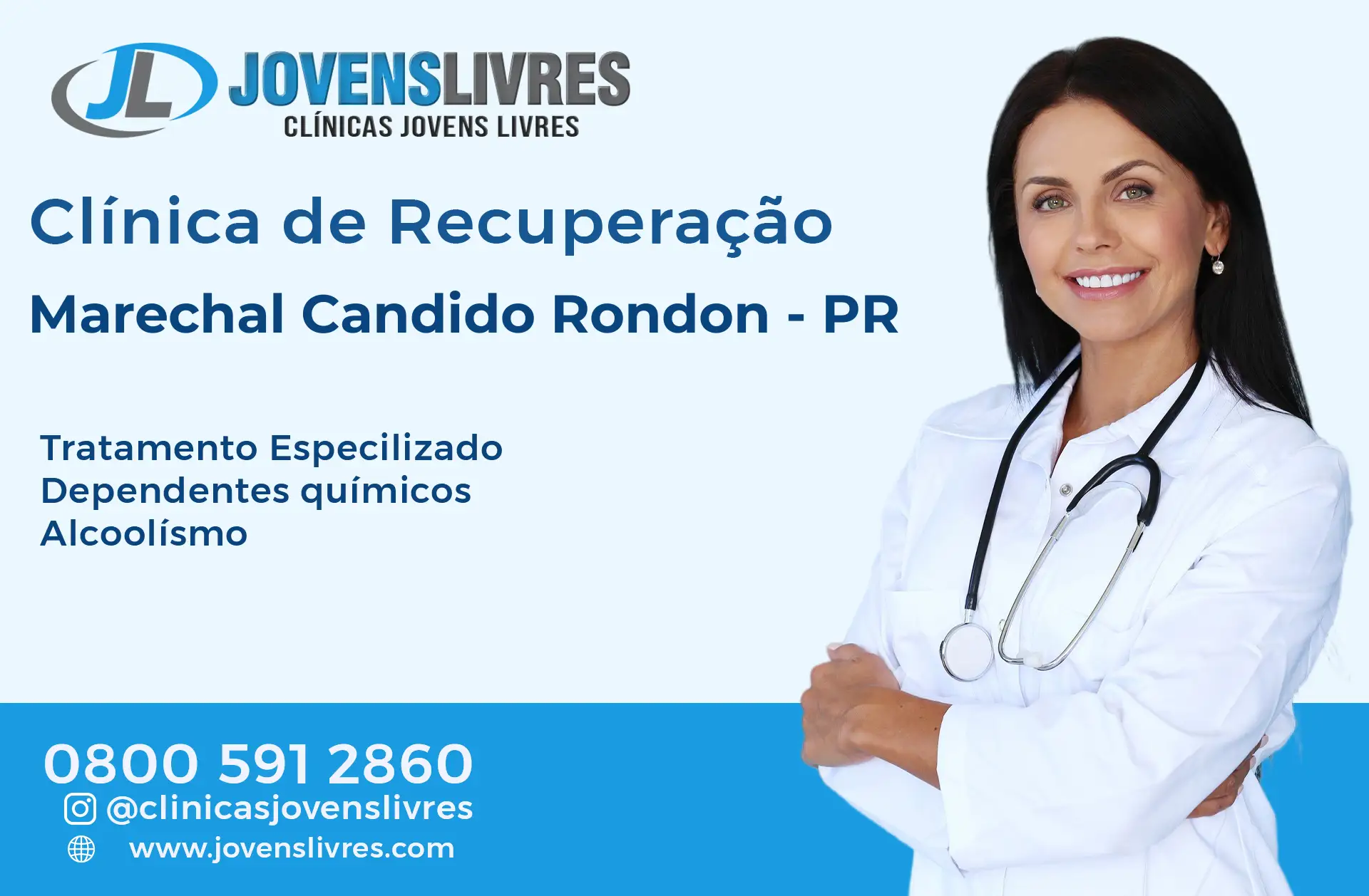 Clínica de Recuperação em Marechal Cândido Rondon - PR