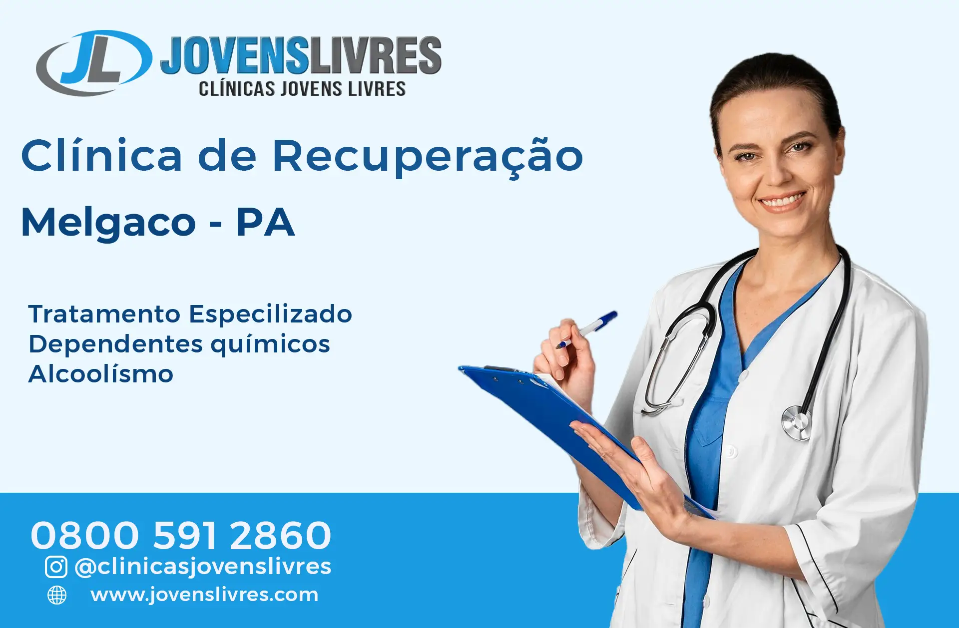 Clínica de Recuperação em Melgaço - PA