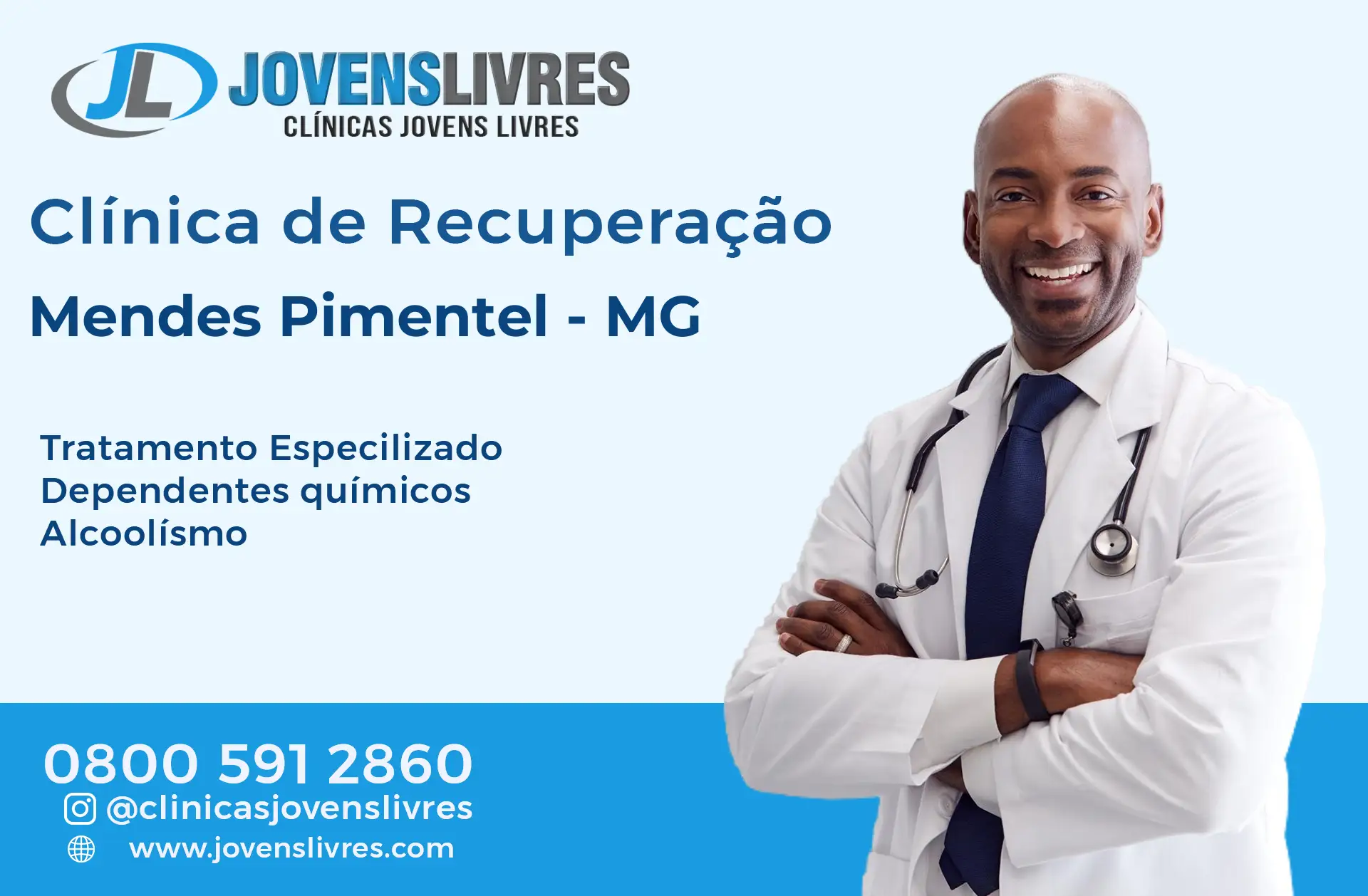 Clínica de Recuperação em Mendes Pimentel - MG