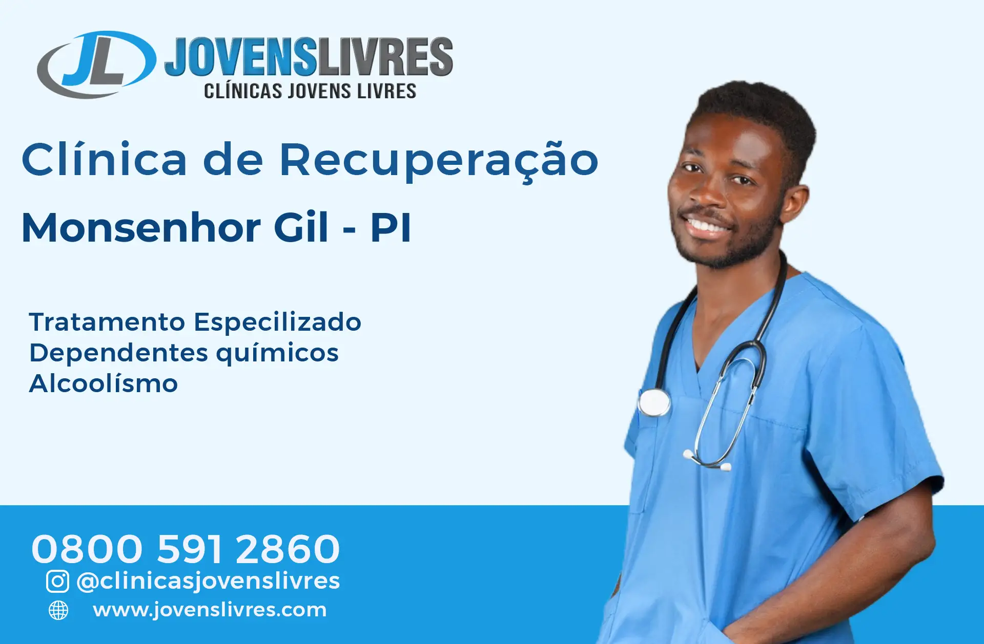 Clínica de Recuperação em Monsenhor Gil - PI