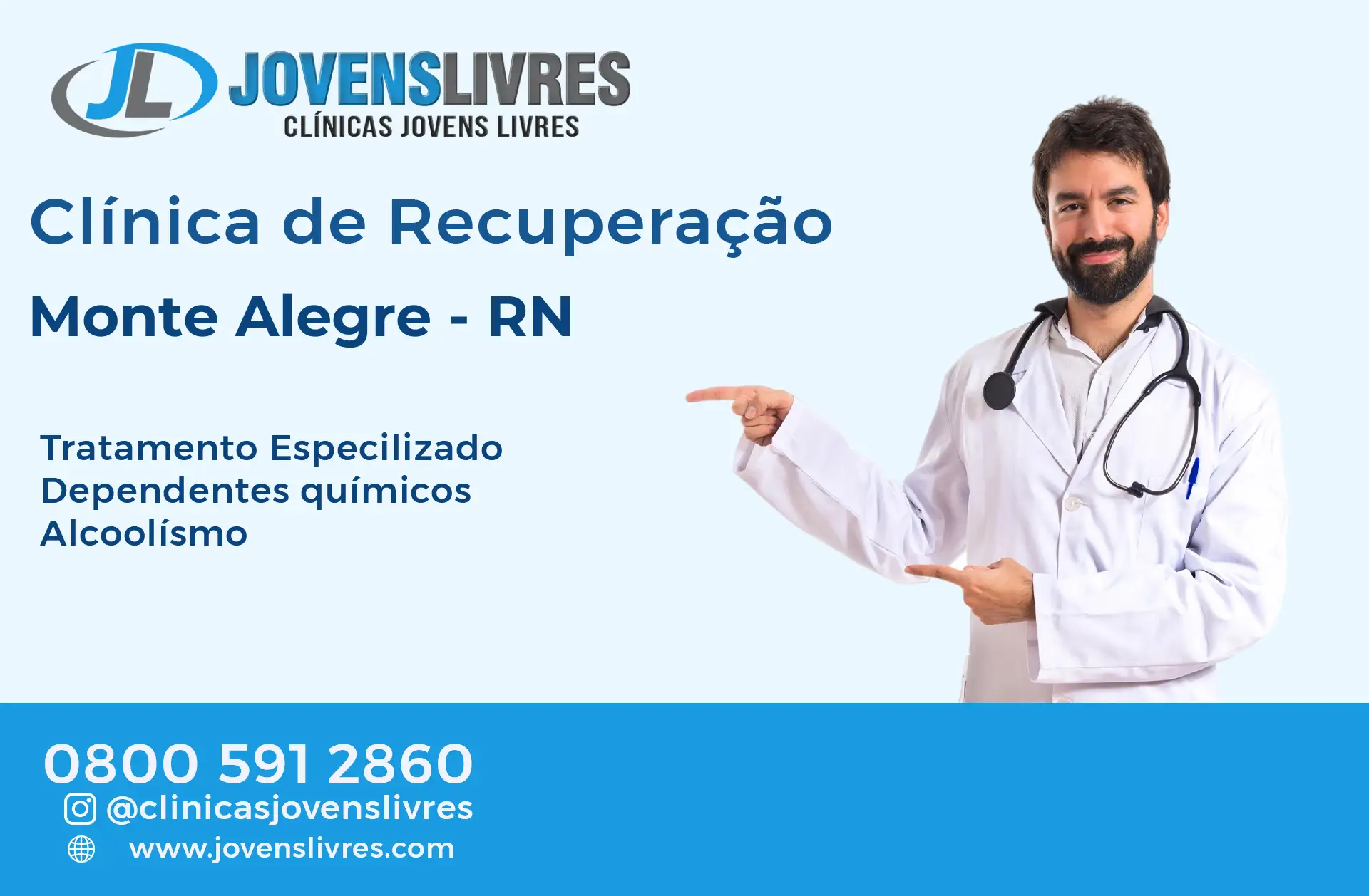 Clínica de Recuperação em Monte Alegre - RN