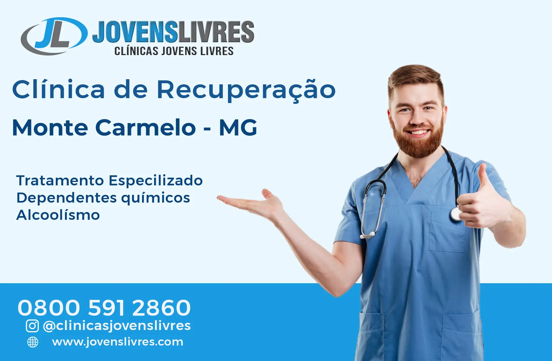 Clínica de Recuperação em Monte Carmelo - MG