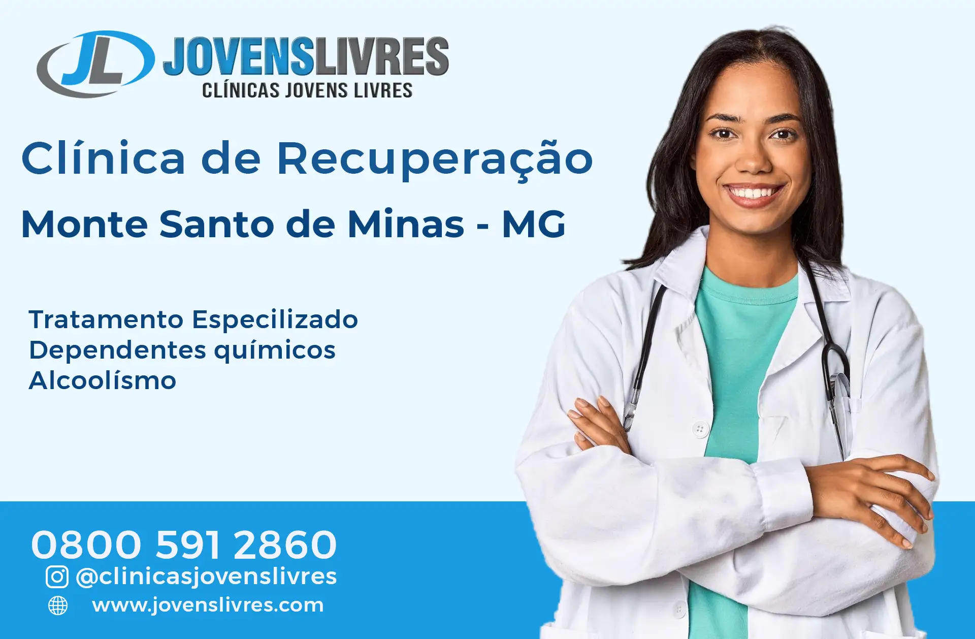 Clínica de Recuperação em Monte Santo de Minas - MG