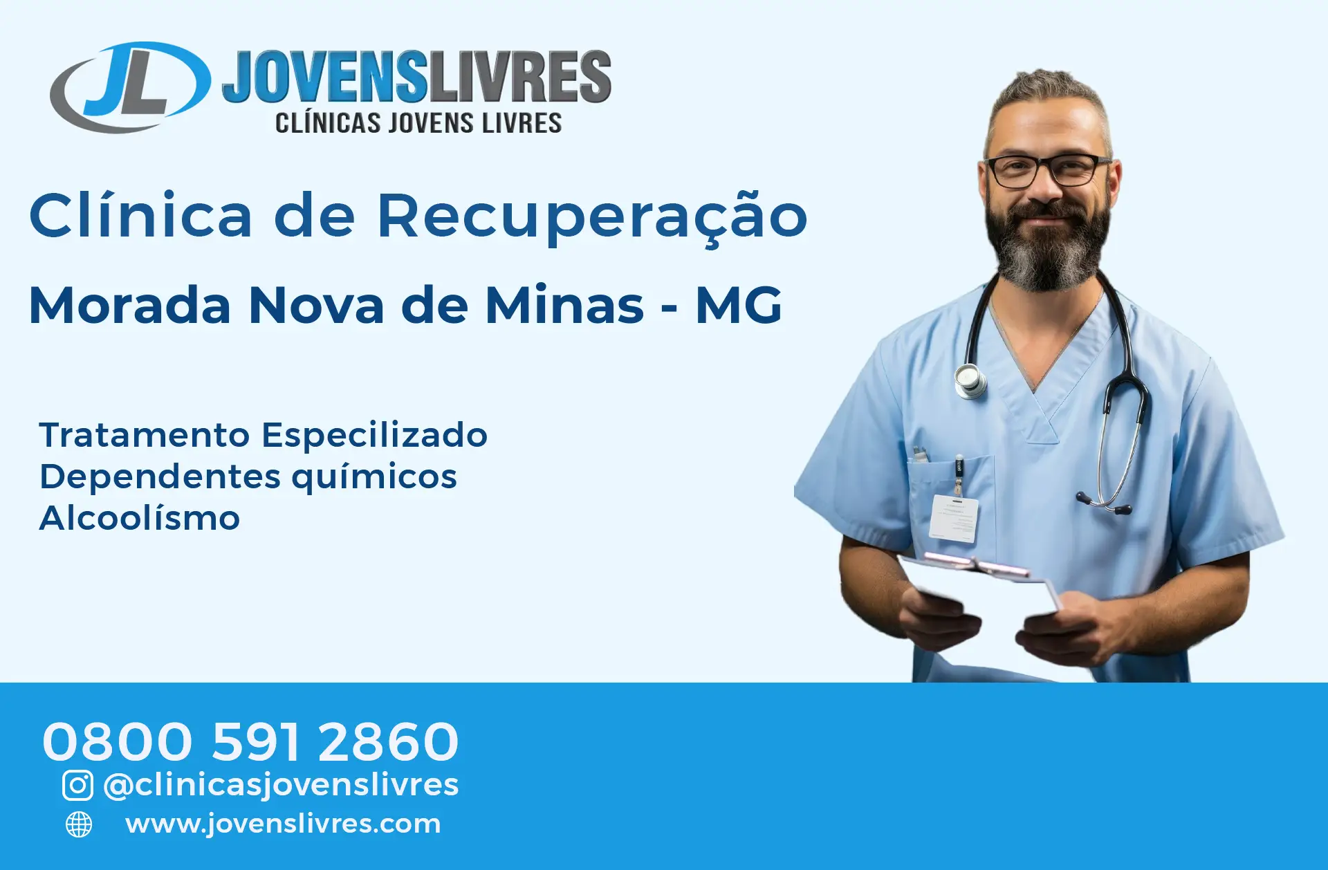 Clínica de Recuperação em Morada Nova de Minas - MG