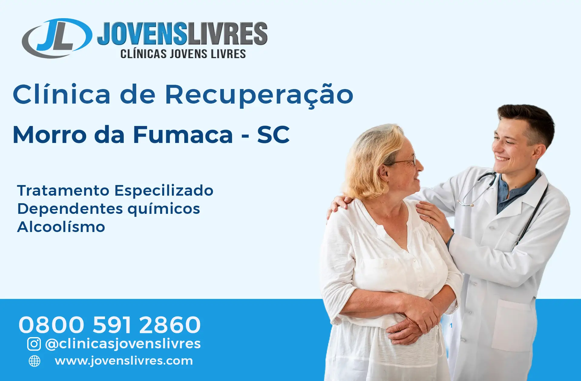 Clínica de Recuperação em Morro da Fumaça - SC