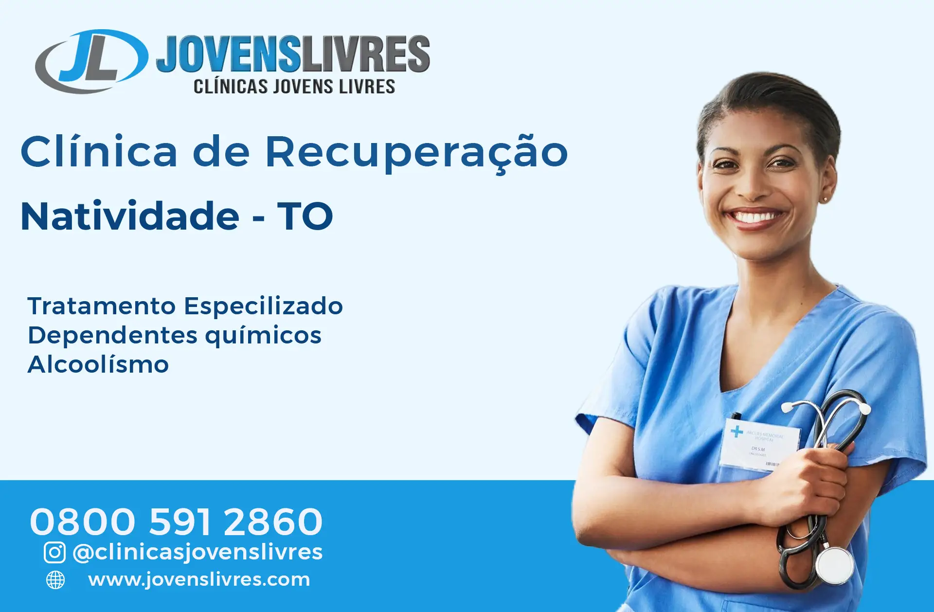 Clínica de Recuperação em Natividade - TO