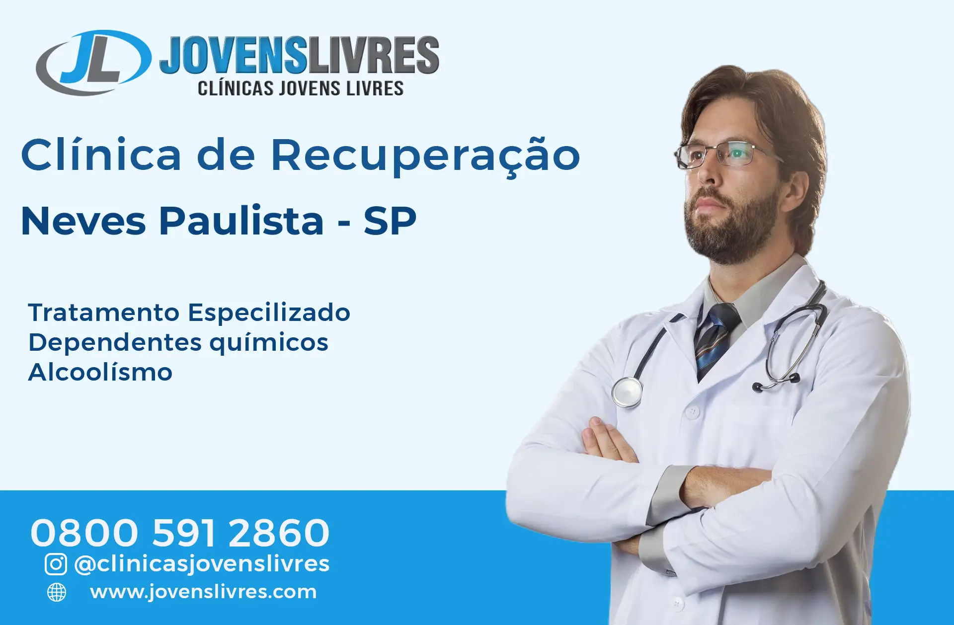 Clínica de Recuperação em Neves Paulista - SP