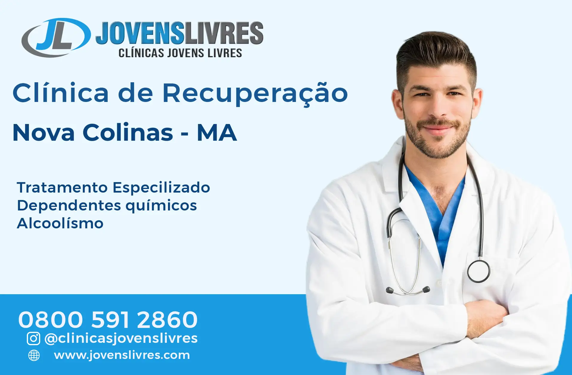 Clínica de Recuperação em Nova Colinas - MA