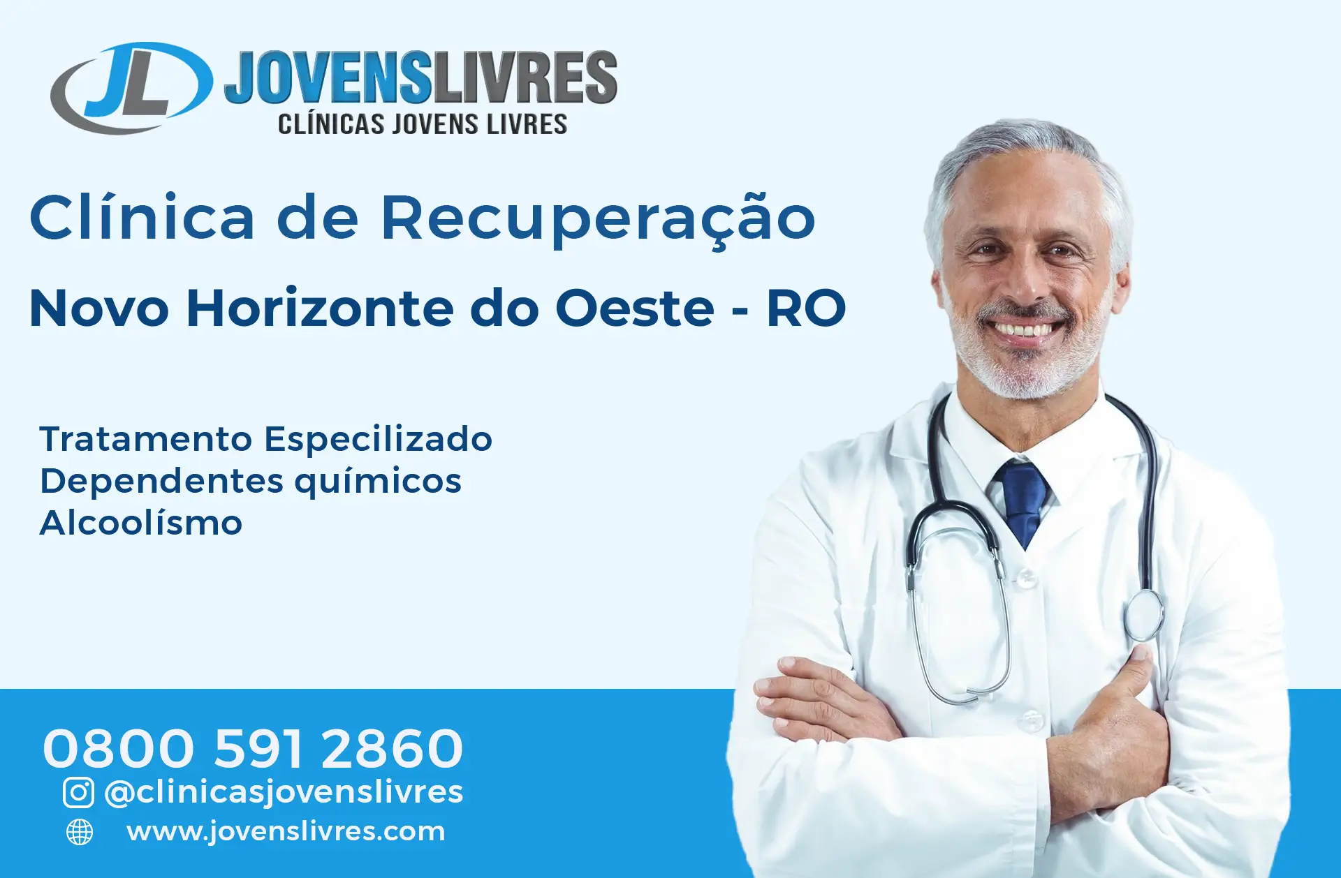 Clínica de Recuperação em Novo Horizonte do Oeste - RO